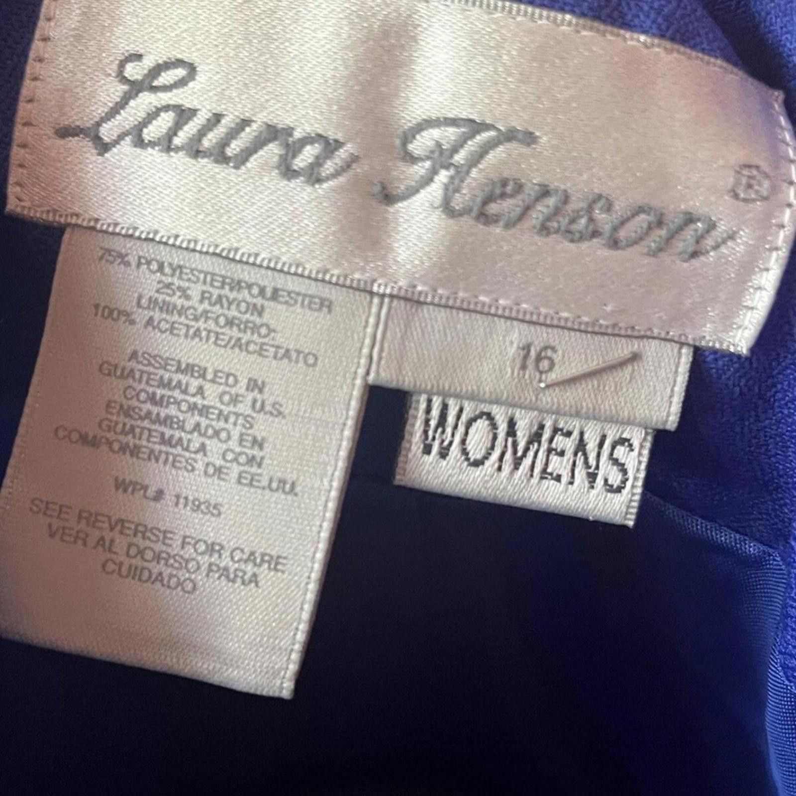 Other Laura Henson blue double-breasted blazer dress Size L / US 10 / IT 46 - 4 Thumbnail