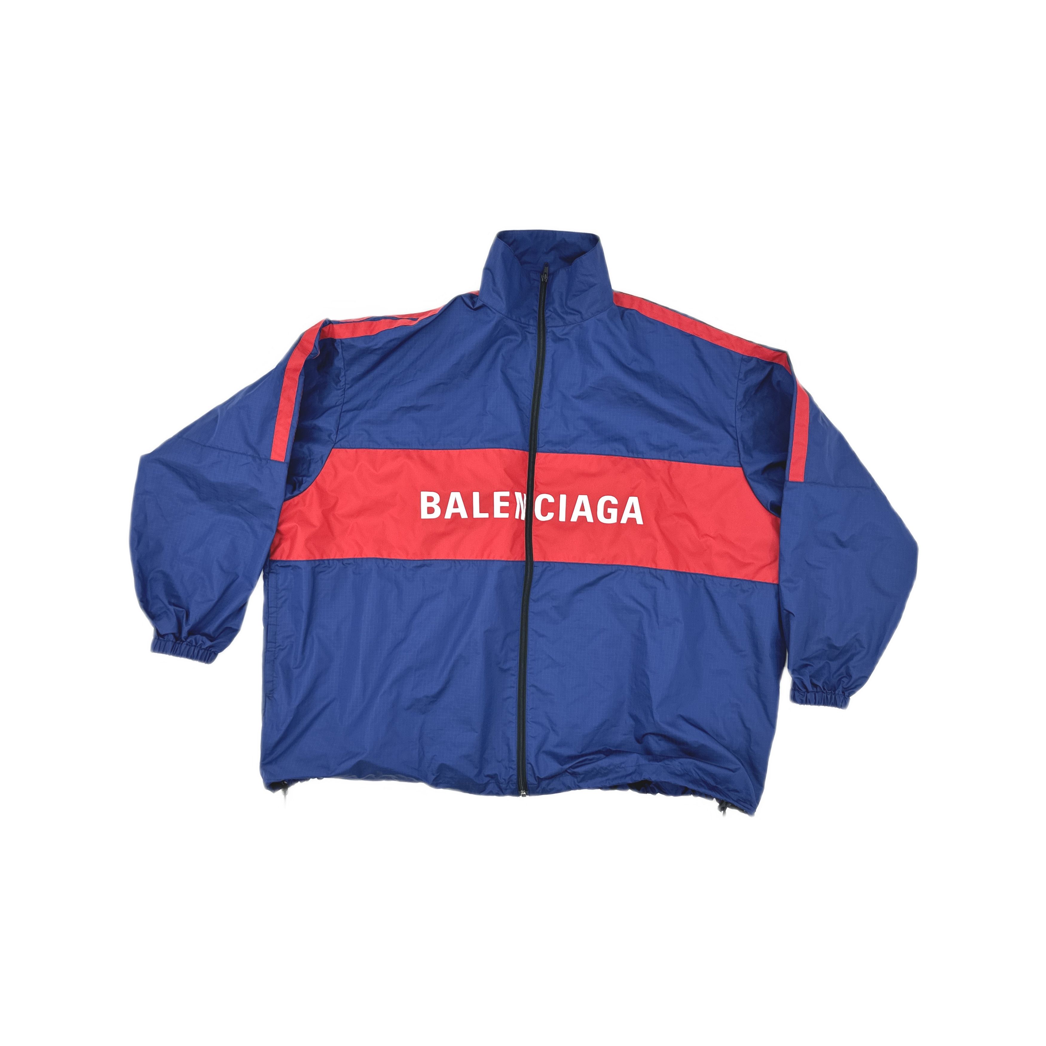Balenciaga Balenciaga Logo Zip Windbreaker Size M Size US M / EU 48-50 / 2 - 1 Thumbnail