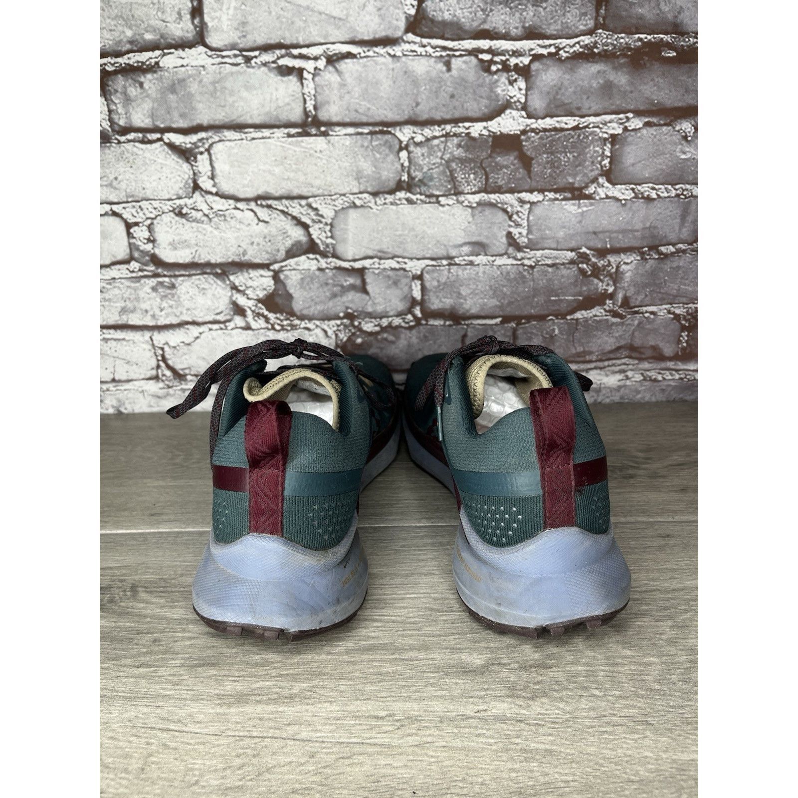 Nike NIKE React Pegasus Trail 4 Deep Jungle Night Maroon DJ6158-3 Size US 11 / EU 44 - 5 Thumbnail
