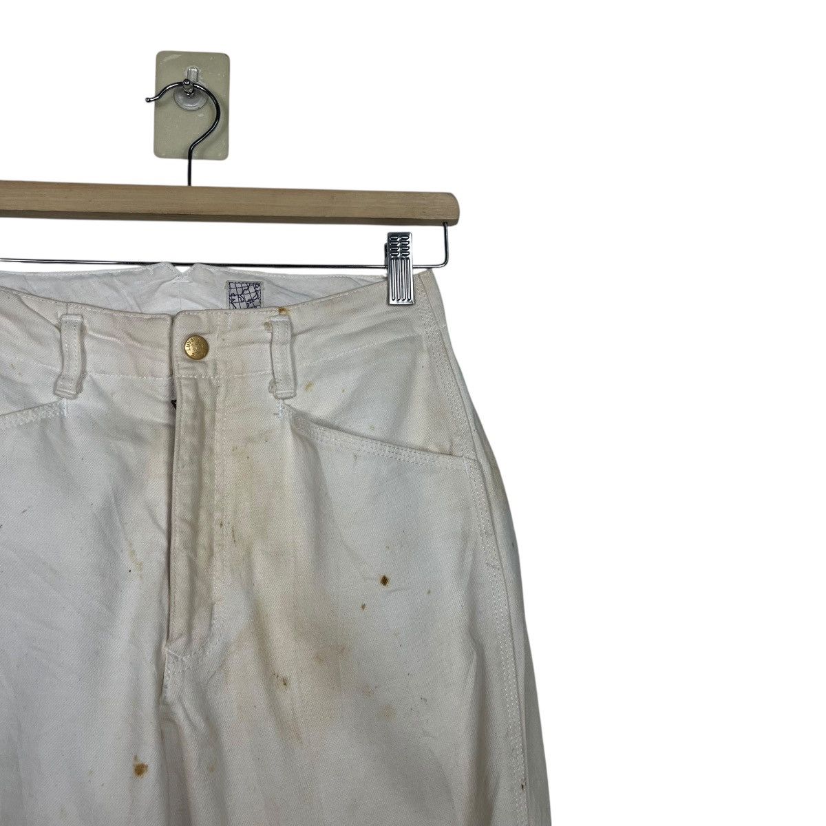 Junko Shimada Vintage Part 2 By Junko Shimada Distressed Stain Denim Size US 26 / EU 42 - 5 Thumbnail