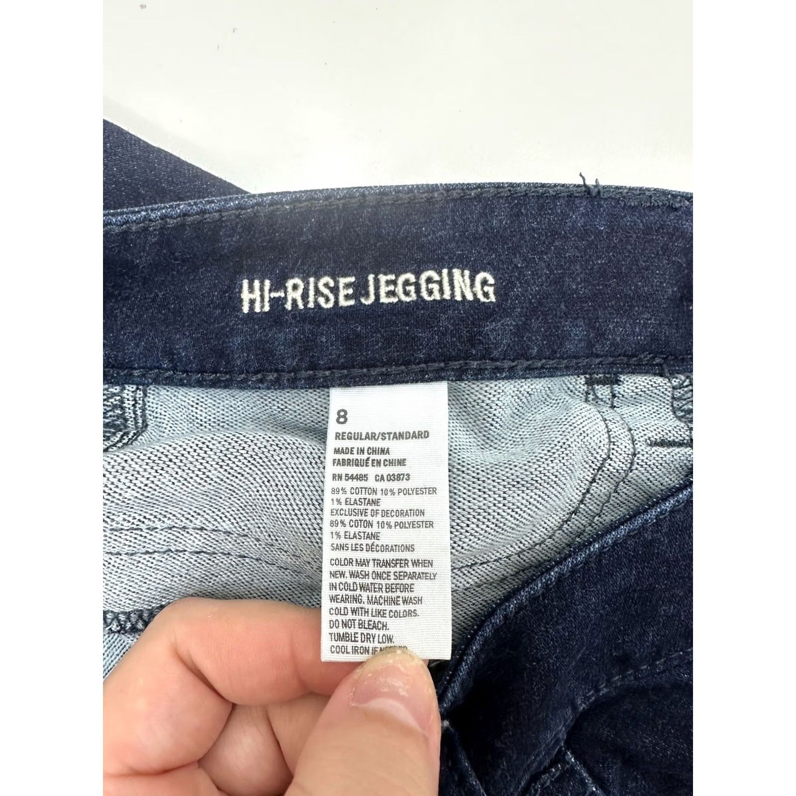 American Eagle Outfitters American Eagle Womens Jeans Size 8 Regular Hi-Rise Jegging Denim Blue Size 30" / US 8 / IT 44 - 4 Thumbnail