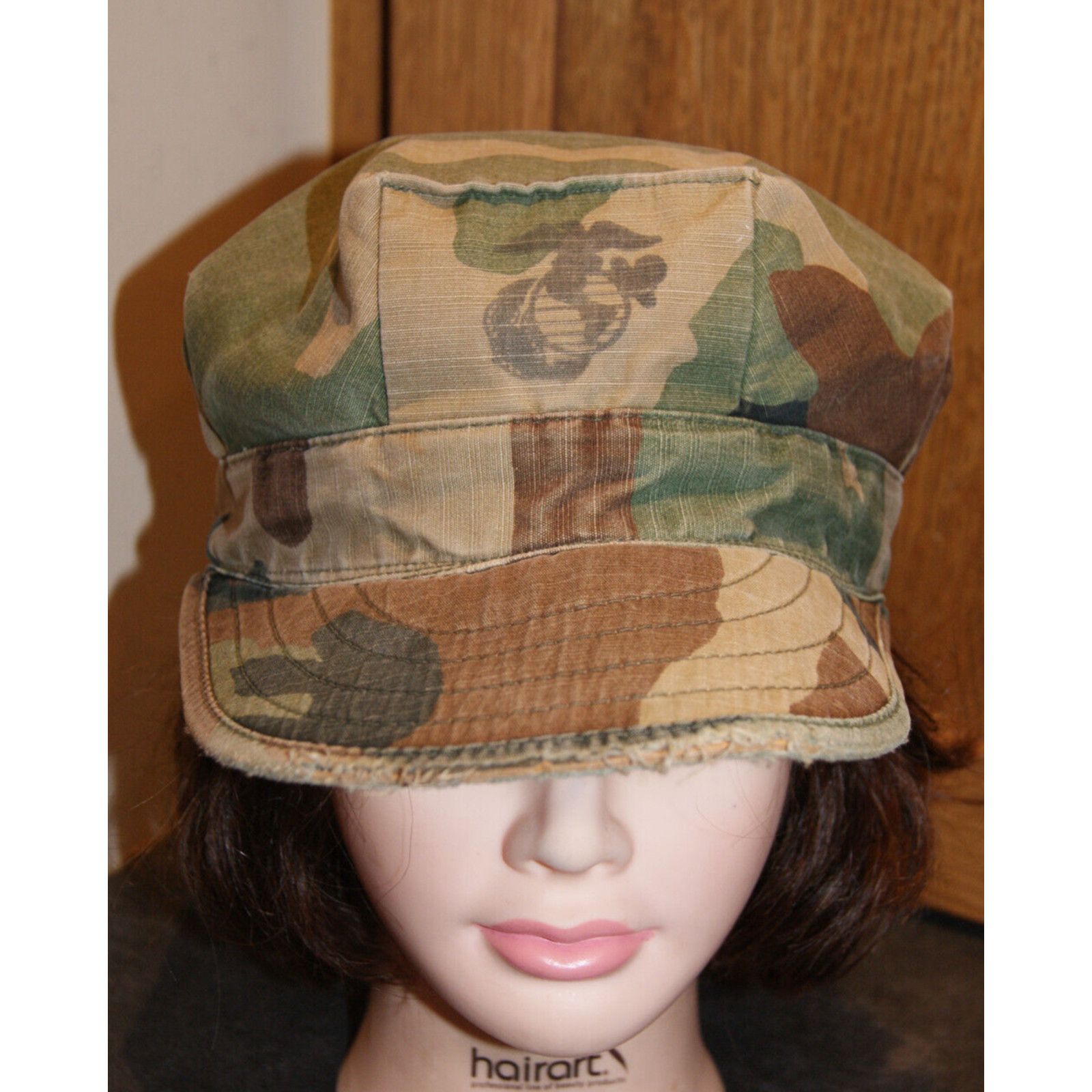 Other US Marines Camo Hat Insignia Fitted S Utility Cap Distress Size ONE SIZE - 1 Thumbnail