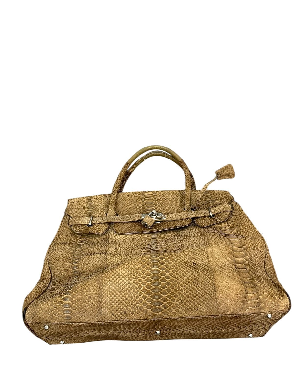 If Six Was Nine Full Leather Python Birkin Bag Unknown Like Hermes 5🟩 Size ONE SIZE - 5 Thumbnail