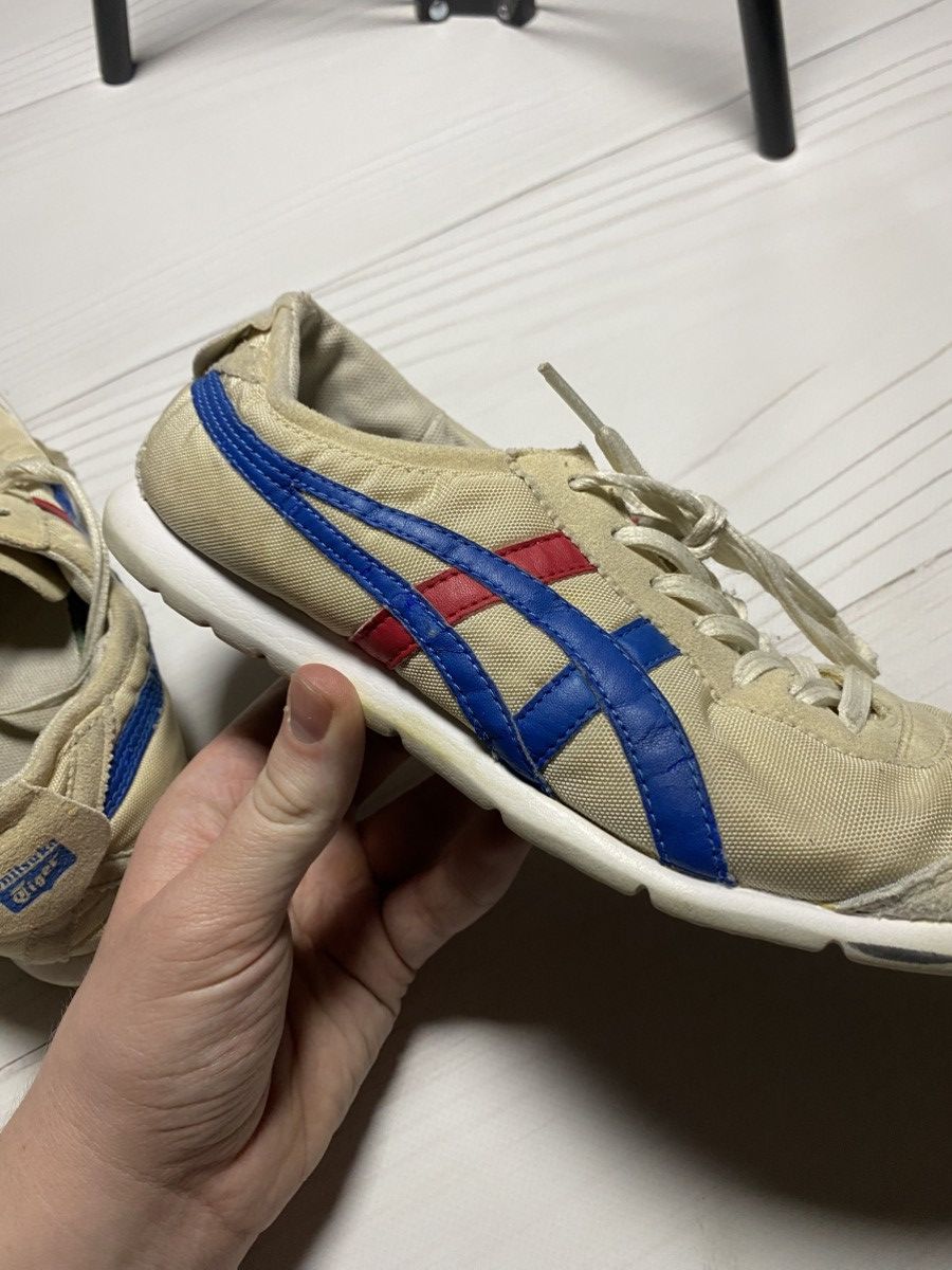 Japanese Brand × Onitsuka Tiger × Vintage Vintage Onitsuka Tiger Mexico 66 worn distressed sneakers Size US 6.5 / EU 39-40 - 11 Thumbnail