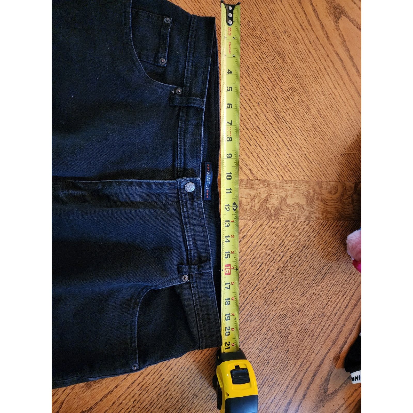 Bill Blass BillBlase Womans Black Jeans Size 22W Size 42" / US 20 - 10 Thumbnail