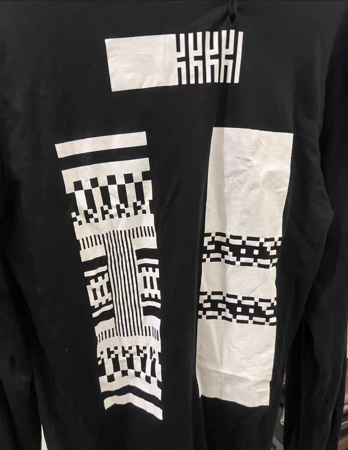 11 By Boris Bidjan Saberi 11ByBBS Screen-Print Long-Sleeve T-Shirt Size US L / EU 52-54 / 3 - 3 Thumbnail