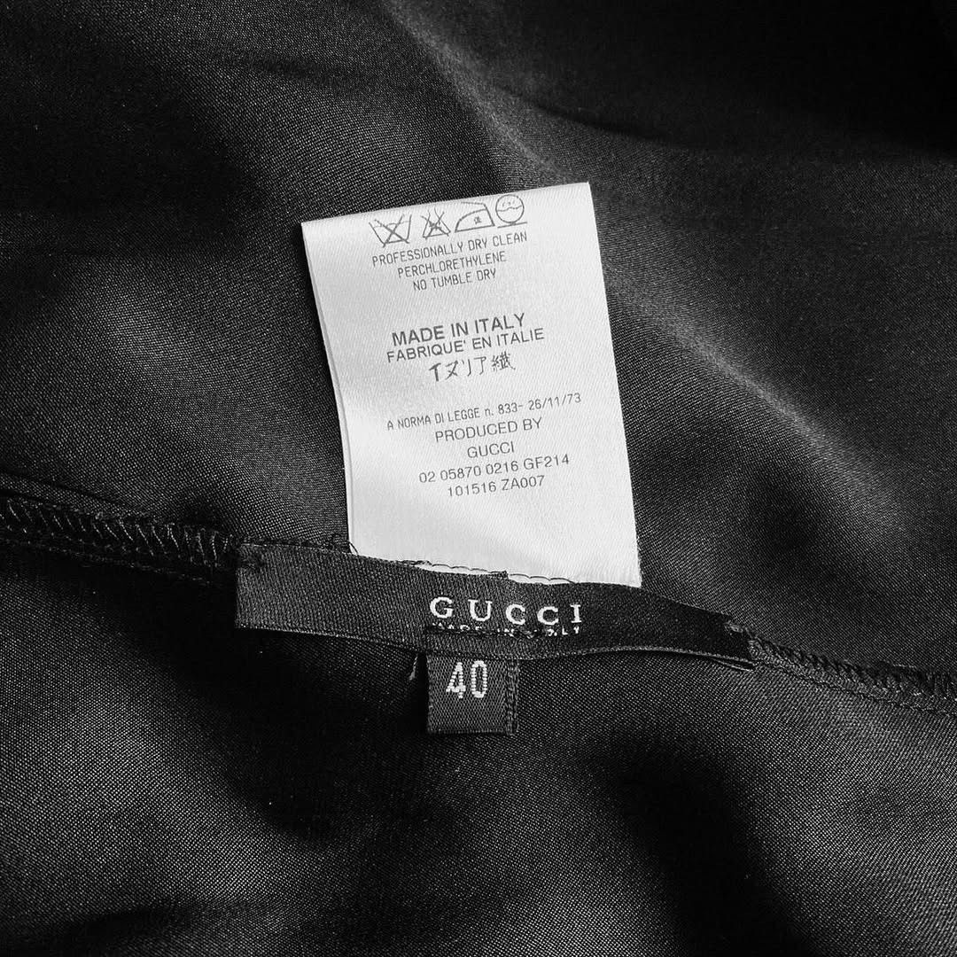Gucci F/W 2002 Runway Tom Ford for Gucci – Full Look 26 Size S / US 4 / IT 40 - 9 Thumbnail