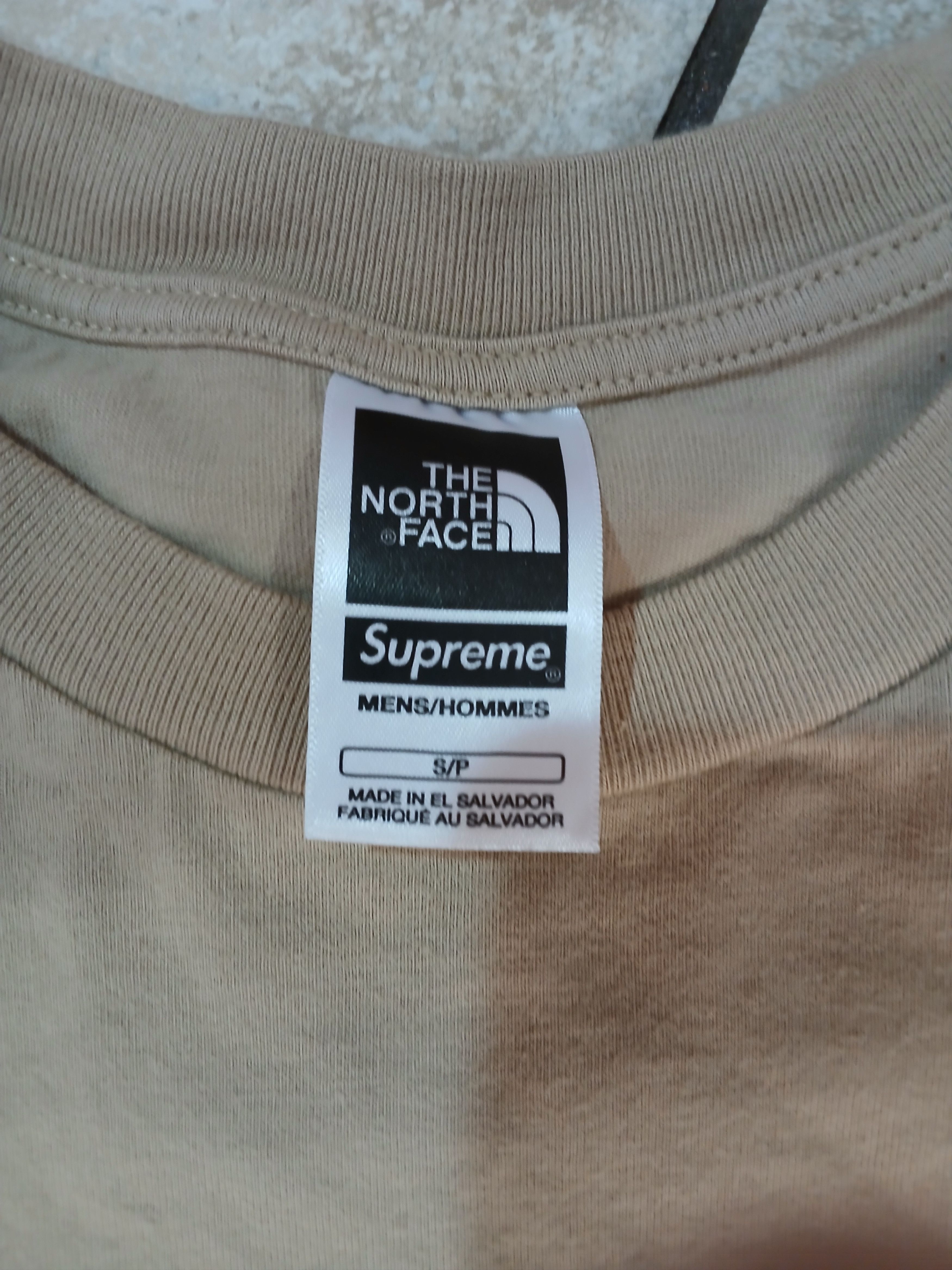 Supreme × The North Face S - Supreme x Northface SS24 Tan Tee w/ Purple Logo Size US S / EU 44-46 / 1 - 3 Thumbnail