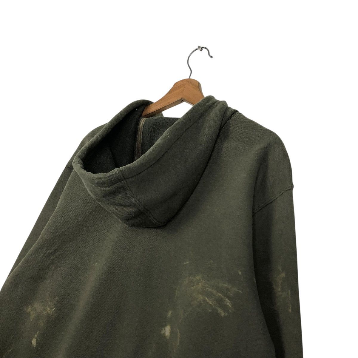 Carhartt 🔥VINTAGE HOODIE PULL OVER CARHARTT RICH GREEN Size US M / EU 48-50 / 2 - 12 Thumbnail