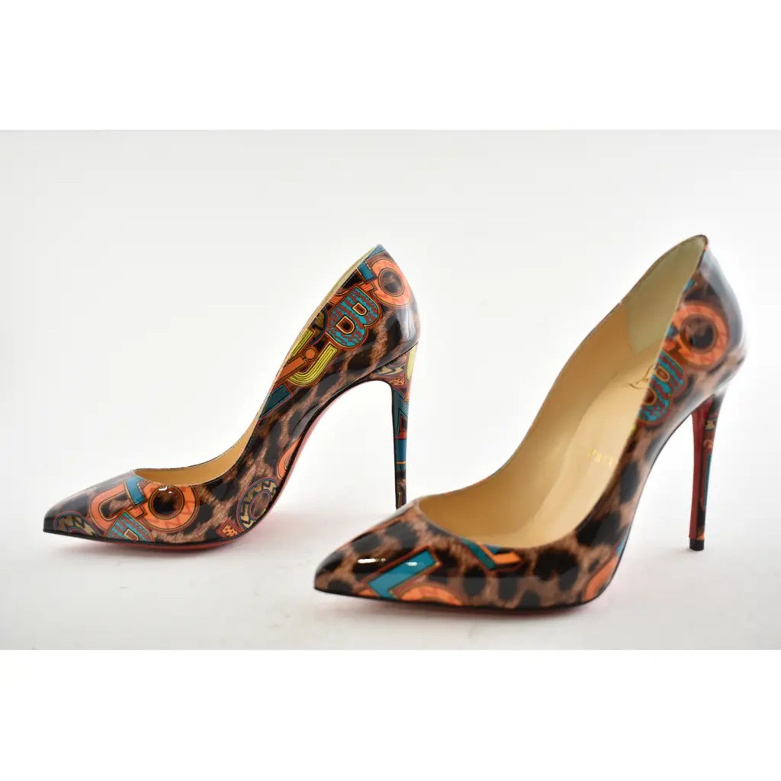 Christian Louboutin Christian Louboutin Pigalle Follies 100 Black Loubileo Size US 7 / IT 37 - 10 Thumbnail