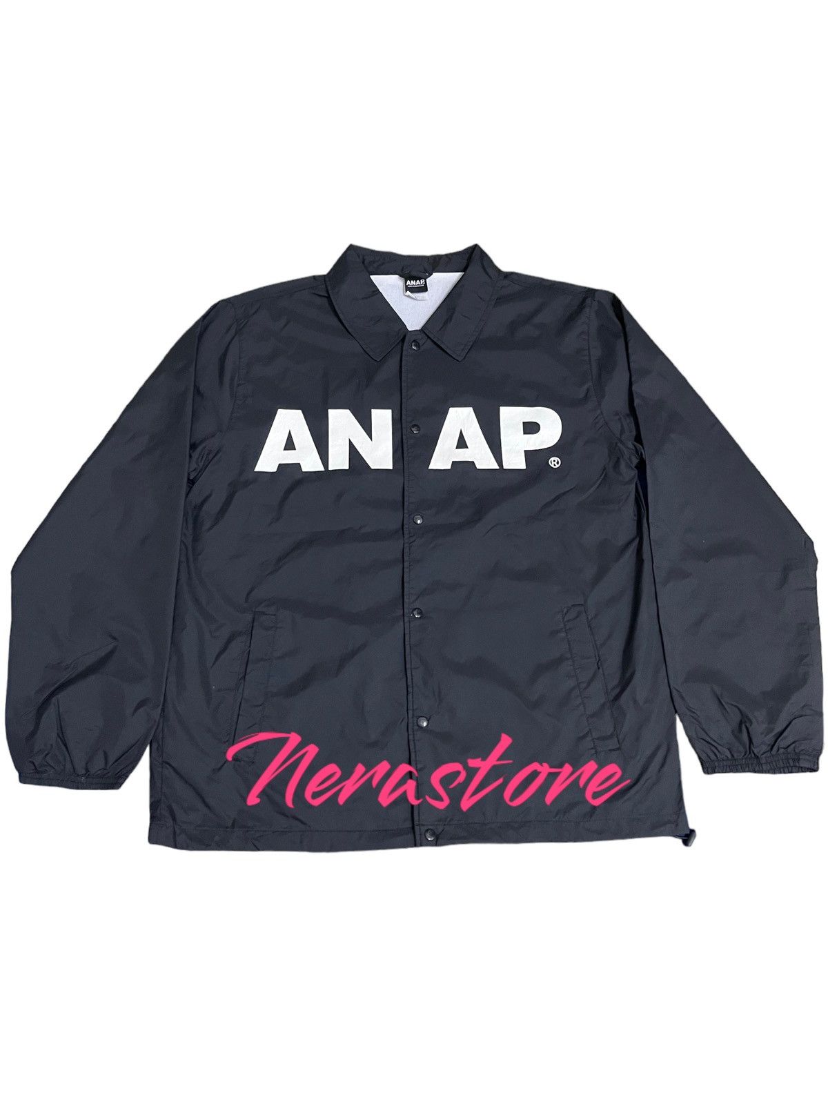 If Six Was Nine × Vintage Vintage Japanese Brand ANAP Patches Big Logo Coach Jacket Size US L / EU 52-54 / 3 - 1 Thumbnail