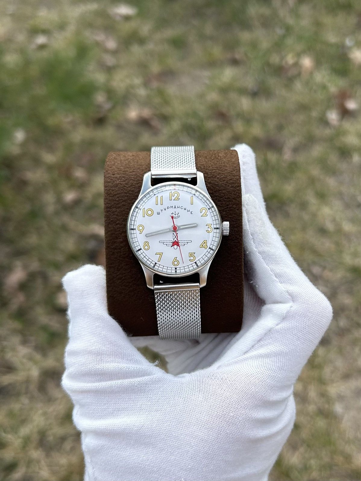 Vintage Vintage Watch Pobeda USSR Soviet Mechanical Retro 1970s Size ONE SIZE - 10 Thumbnail