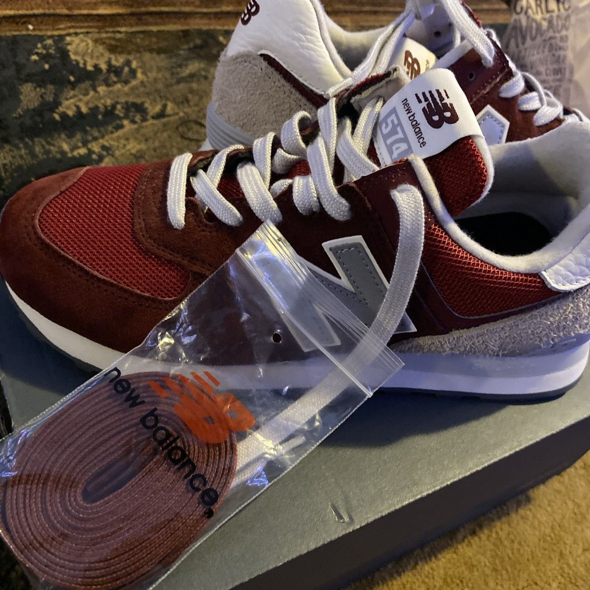 New Balance New Balance 574 Lunar New Year - Classic Crimson Size 8.5 Size US 8.5 / EU 41-42 - 9 Thumbnail