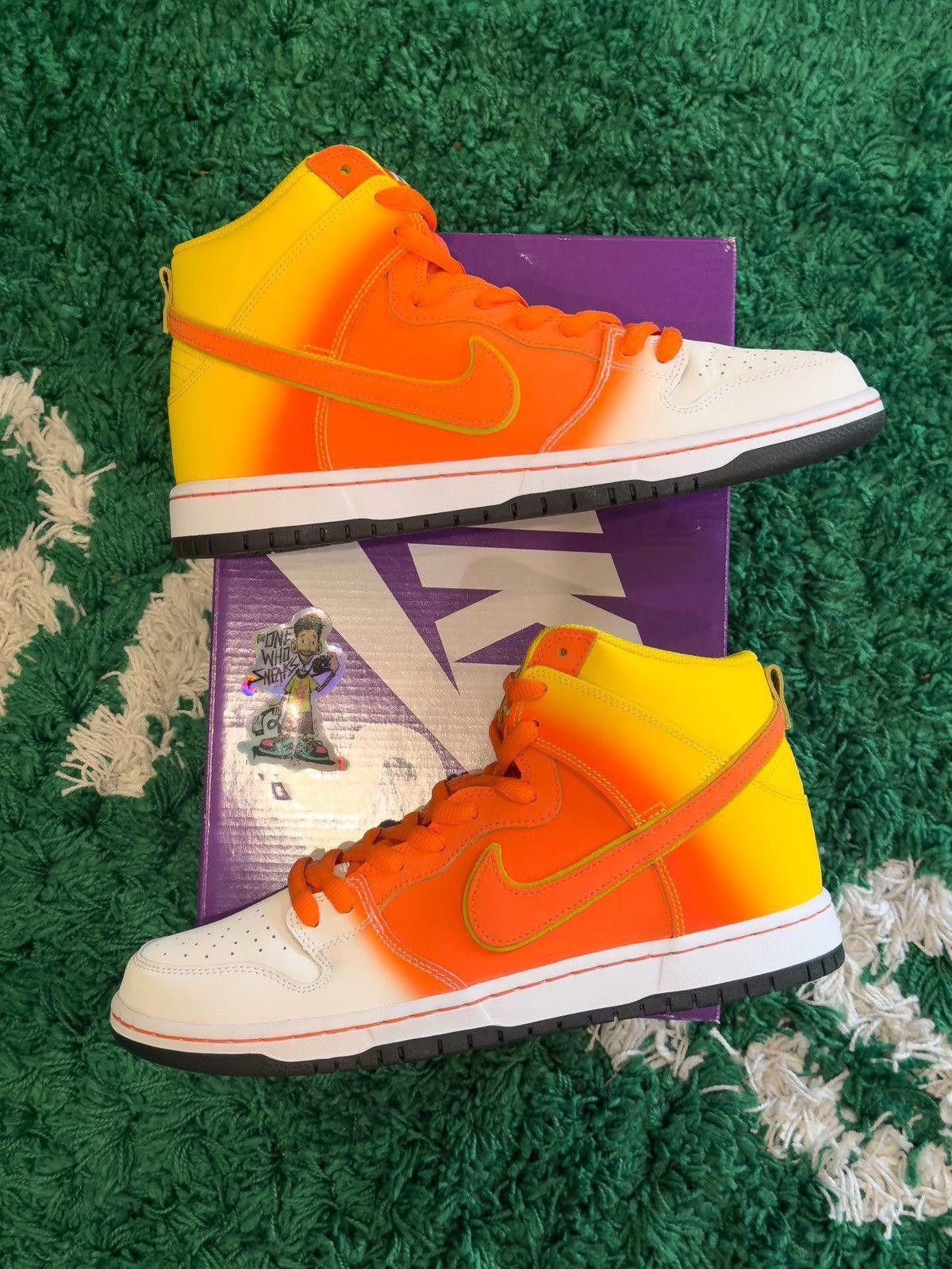Nike Nike SB Dunk High Candy Corn Size US 11.5 / EU 44-45 - 6 Thumbnail