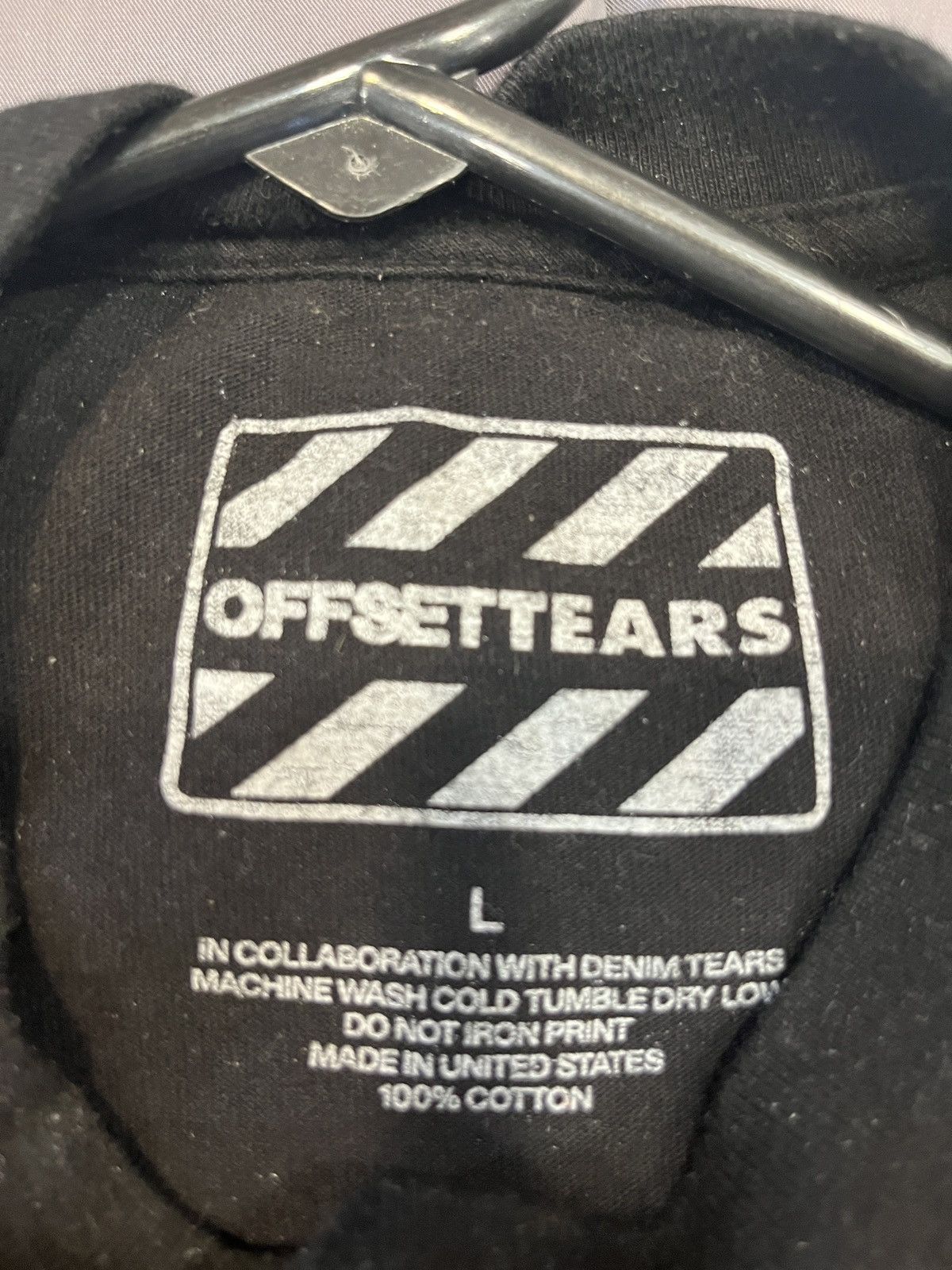 DENIM TEARS Denim Tears x Offset tee Size US L / EU 52-54 / 3 - 1 Thumbnail