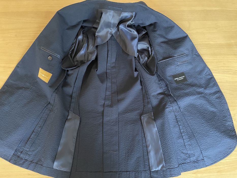 Spier And Mackay Spier Mackay 38S Hardy Minnis seersucker sport jacket ...