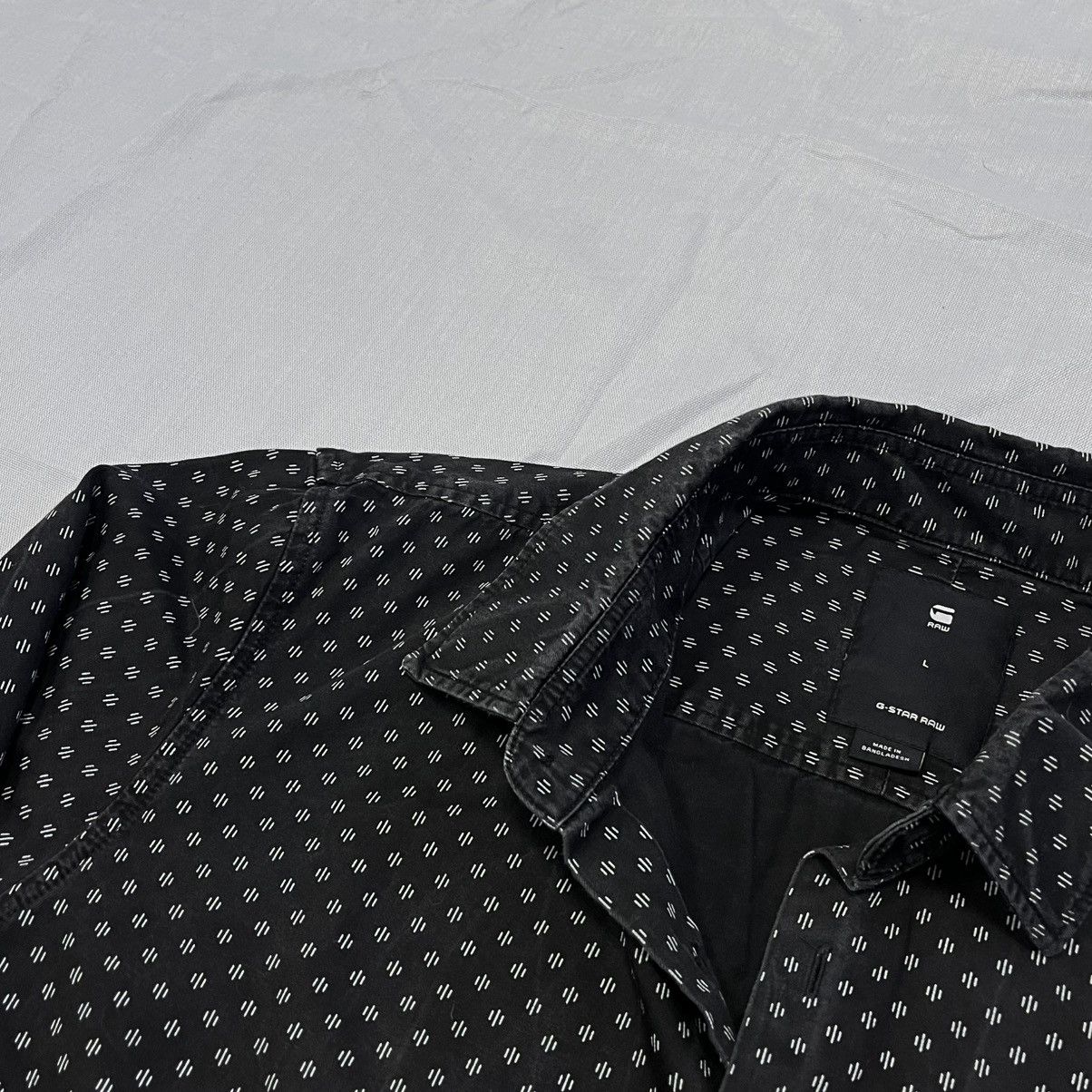 G-Star Black and white G-Star Raw denim shirt Size US L / EU 52-54 / 3 - 6 Thumbnail