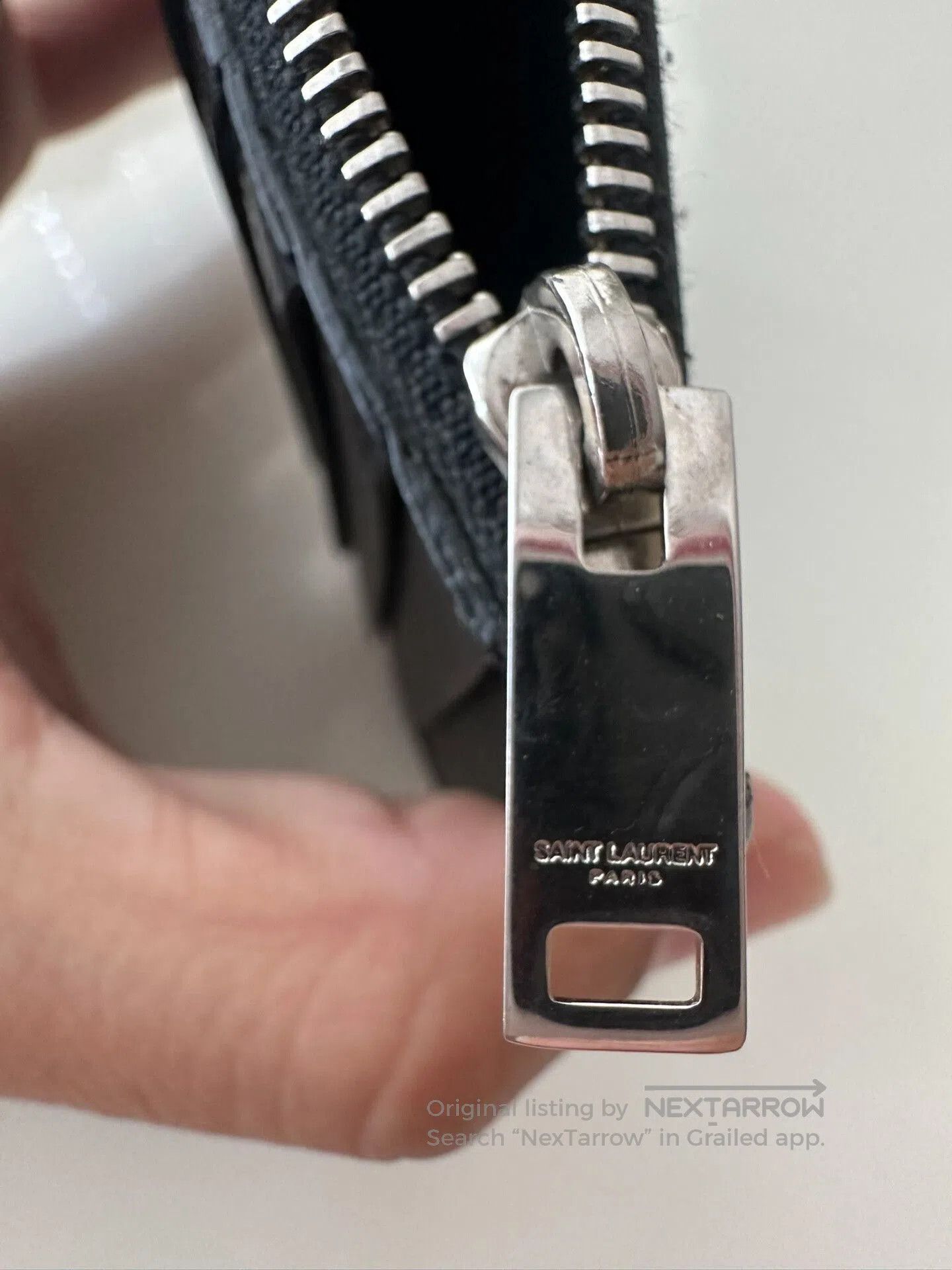 Saint Laurent Paris Saint Laurent Leather Card Holder Wallet. Size ONE SIZE - 4 Thumbnail