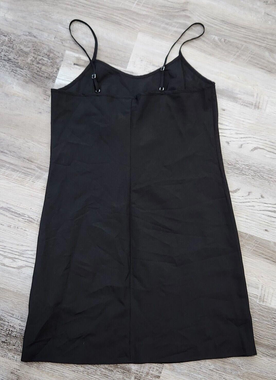 Designer Nanette Lepore Slip Size 2 Black Spaghetti Strap Size ONE SIZE - 2 Thumbnail