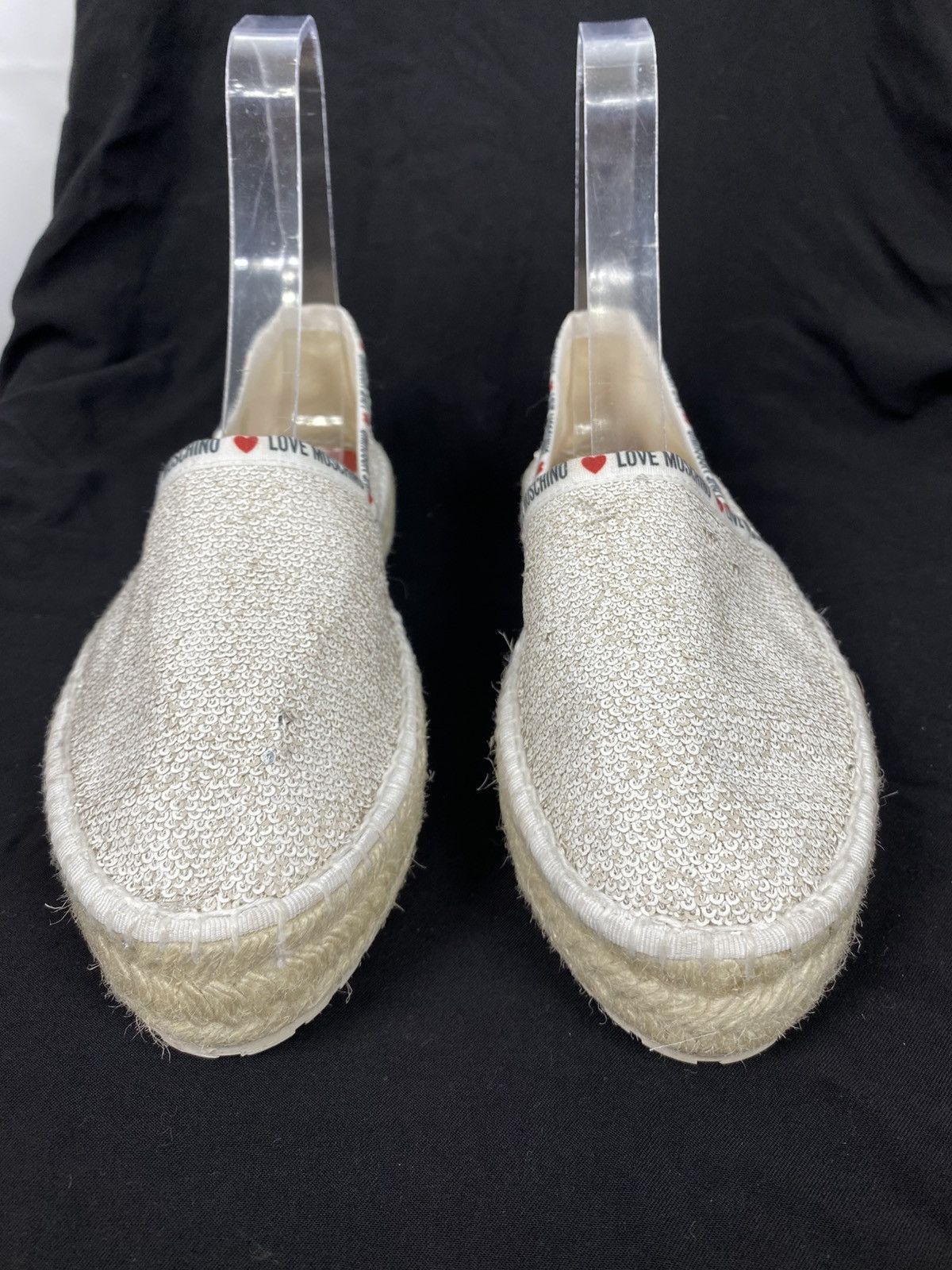 Love Moschino Love Moschino Glitter Espadrilles size 41 Size US 11 / IT 41 - 5 Thumbnail