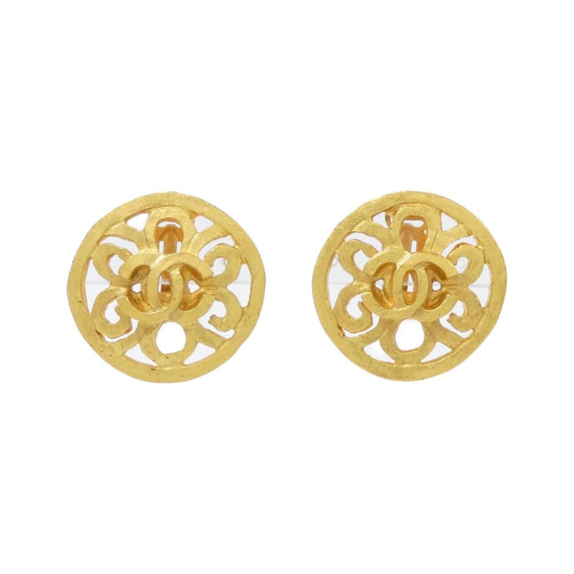 Chanel Chanel Coco Mark earring Size ONE SIZE - 1 Thumbnail