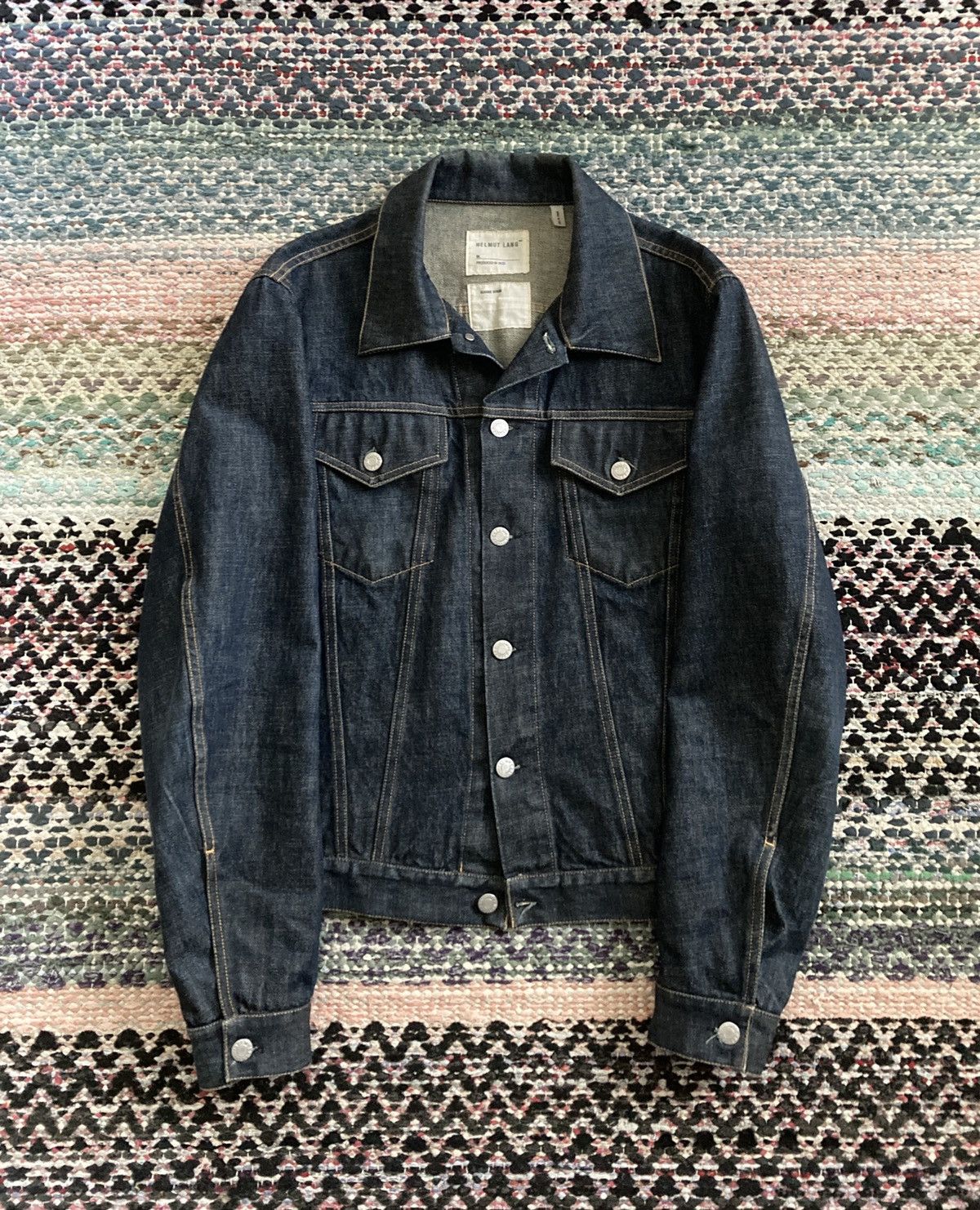 Helmut Lang デニムジャケット 99s 本人期 深水光太着用 Helmut lang 99s 本人期 デニムジャケット 46 深水光太着用
