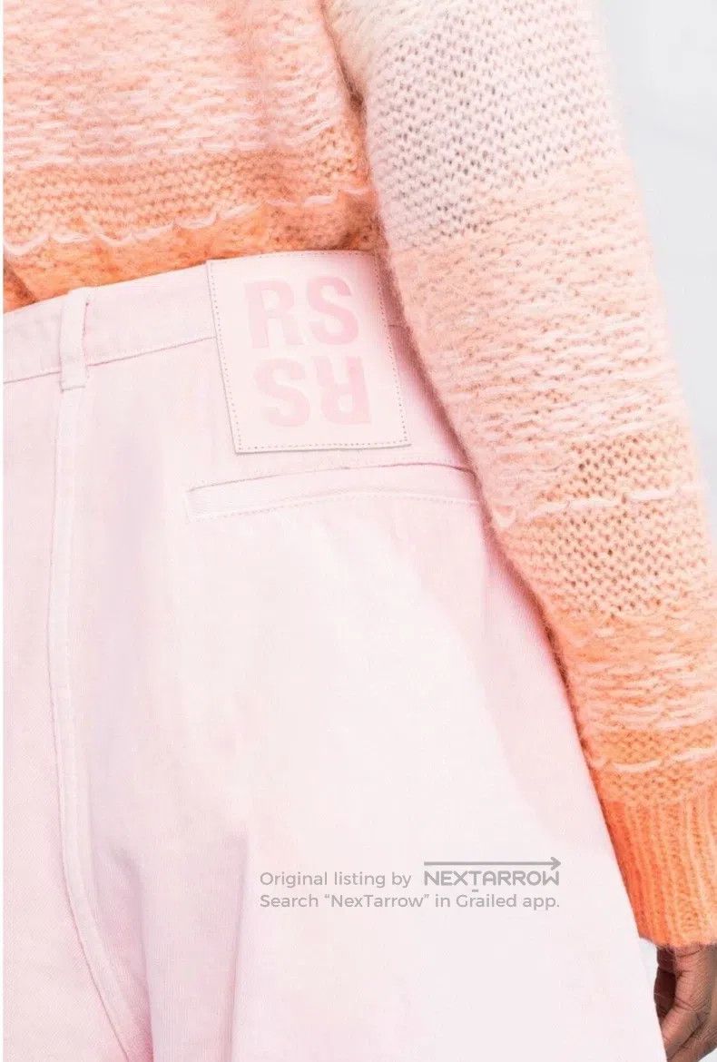 Raf Simons Raf Simons Light pink wide pants Size US 34 / EU 50 - 9 Thumbnail