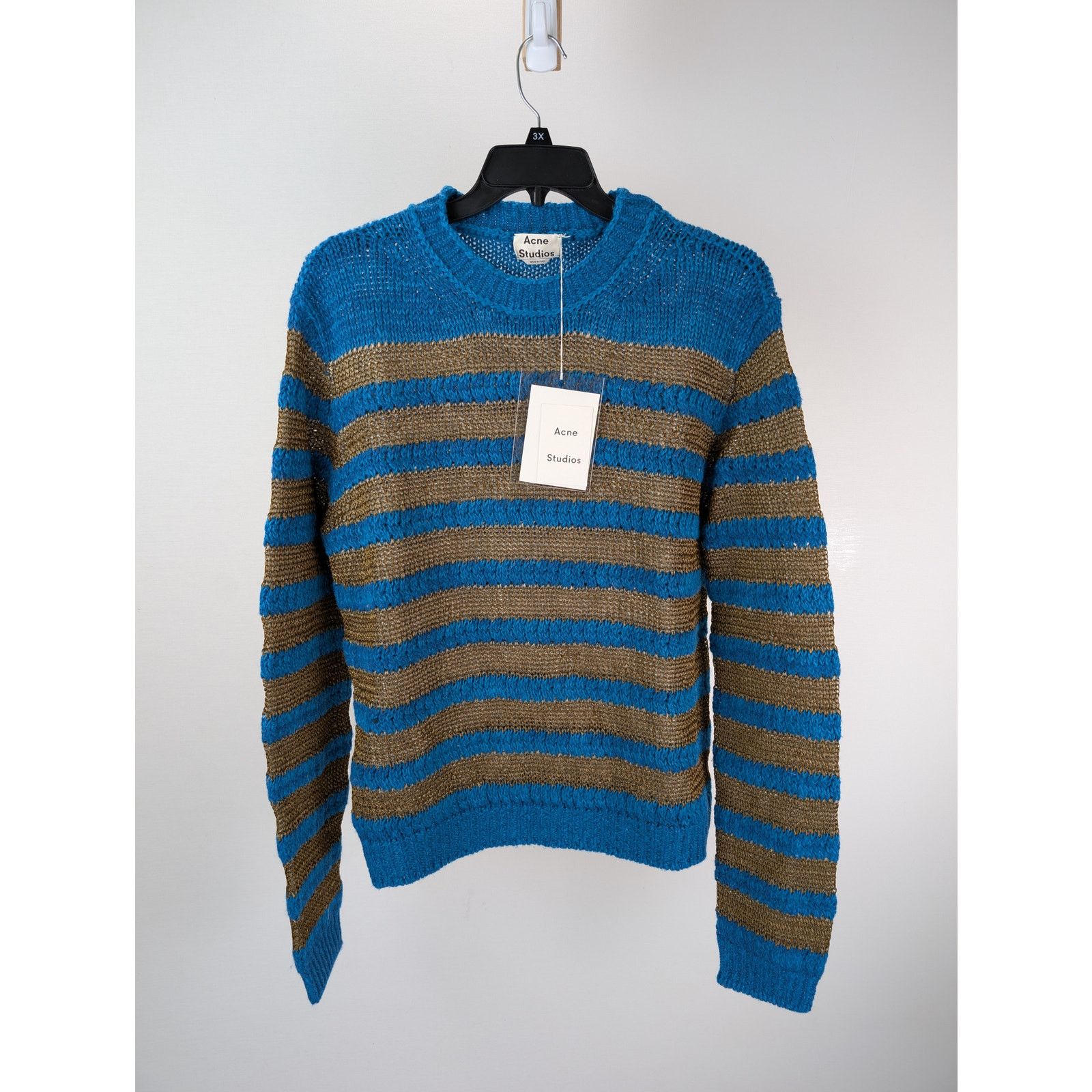 Acne Studios o1rshd1 Sweater in Blue/Brown Size US S / EU 44-46 / 1 - 2 Thumbnail