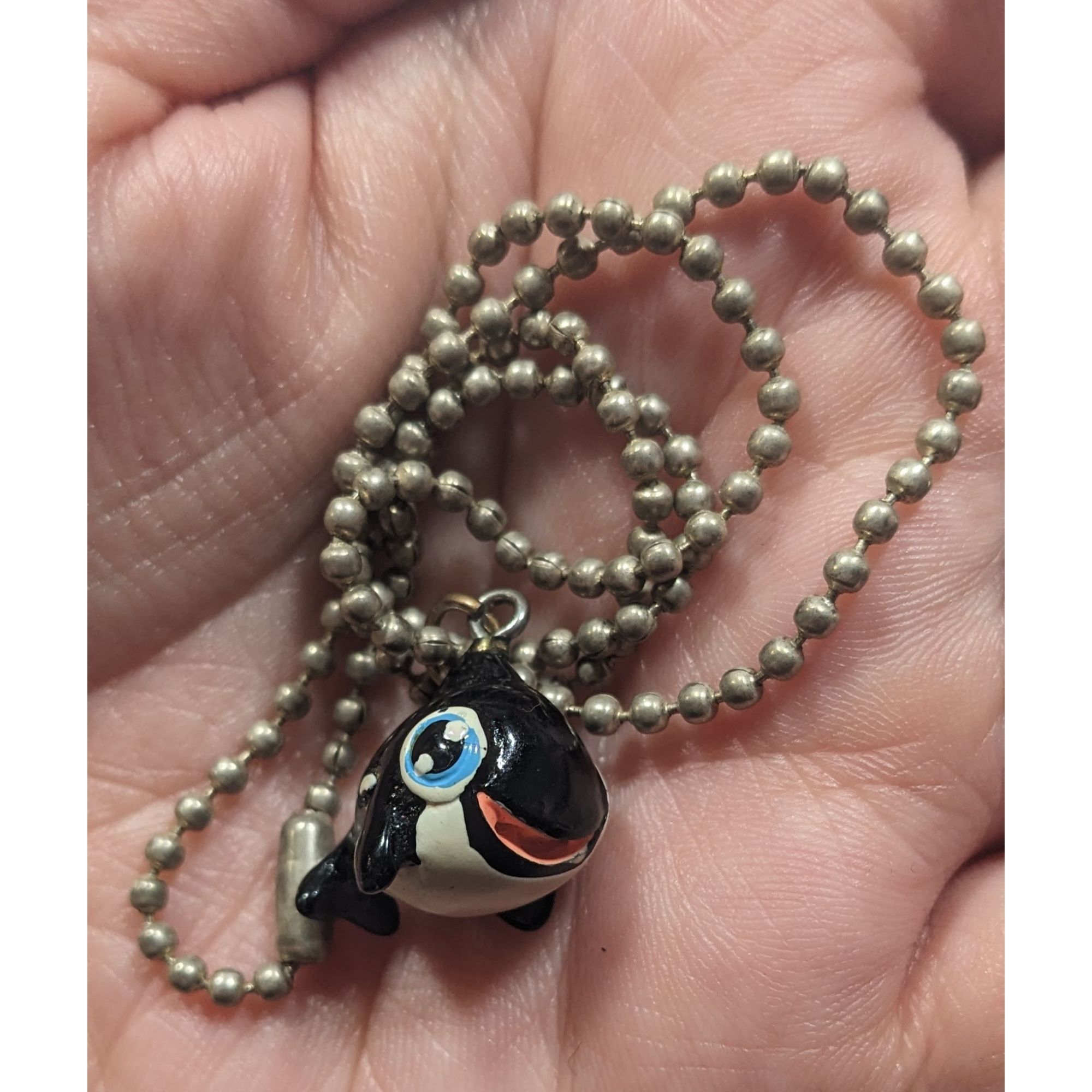 Other Ocean Themed Baby Orca Whale Pendant Necklace Size ONE SIZE - 5 Thumbnail
