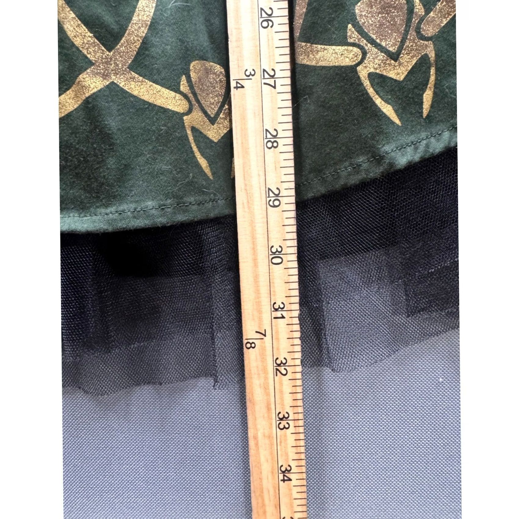 Vintage Halter Dress Green Black Gold Limited Edition Loki Marvel by Her Universe Womens M Dress Size M / US 6-8 / IT 42-44 - 6 Thumbnail