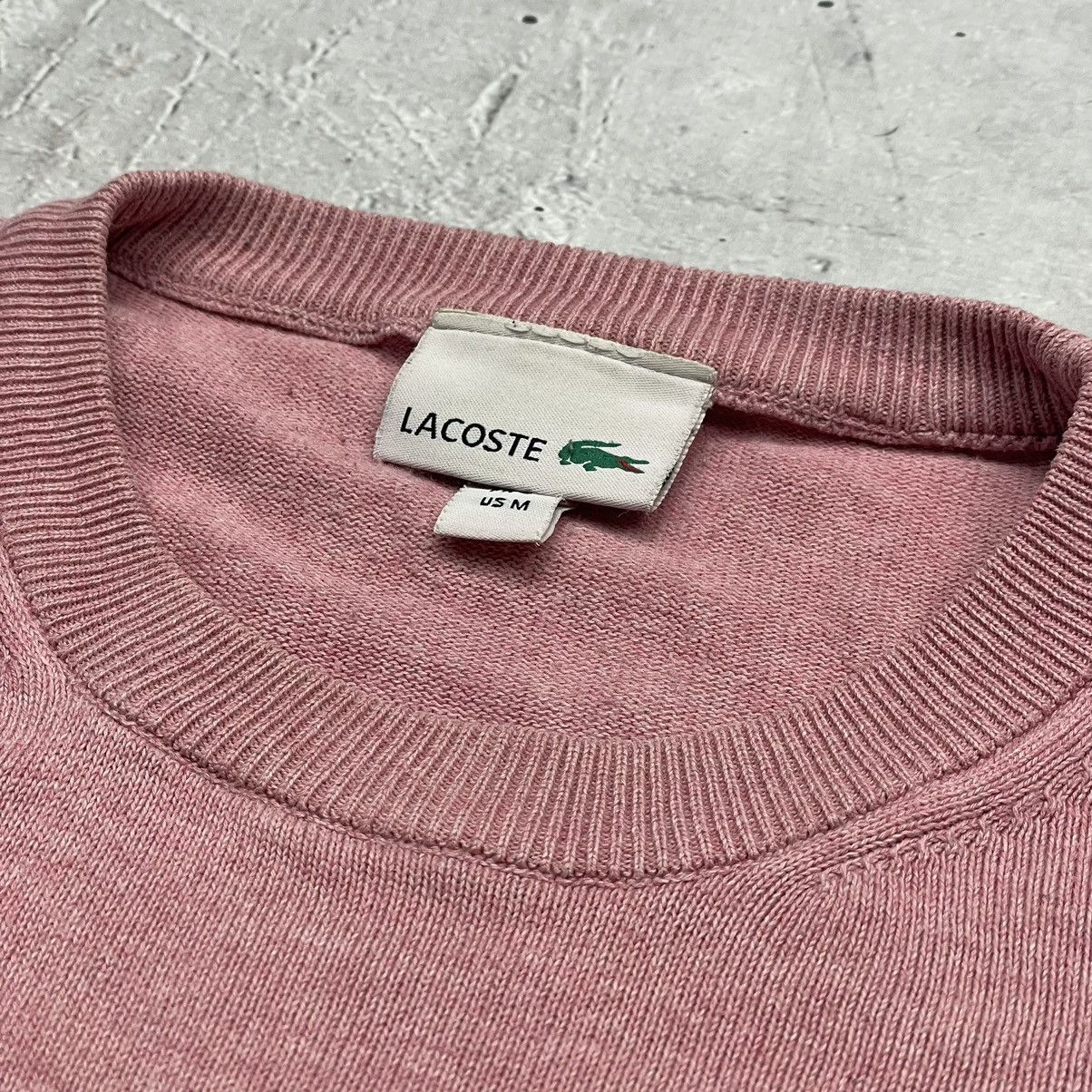 Lacoste RARE 🇫🇷Lacoste sweatshirt collar pink size M Size US M / EU 48-50 / 2 - 6 Thumbnail