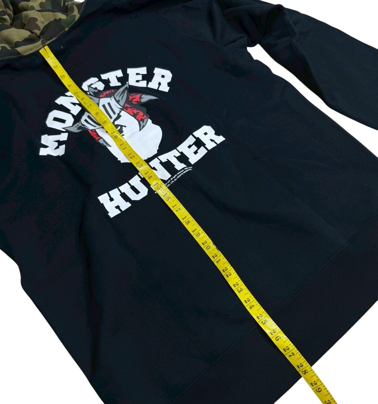 Bape BAPE Monster Hunter Full Zip Hoodie black/green camo Size US XXL / EU 58 / 5 - 6 Thumbnail