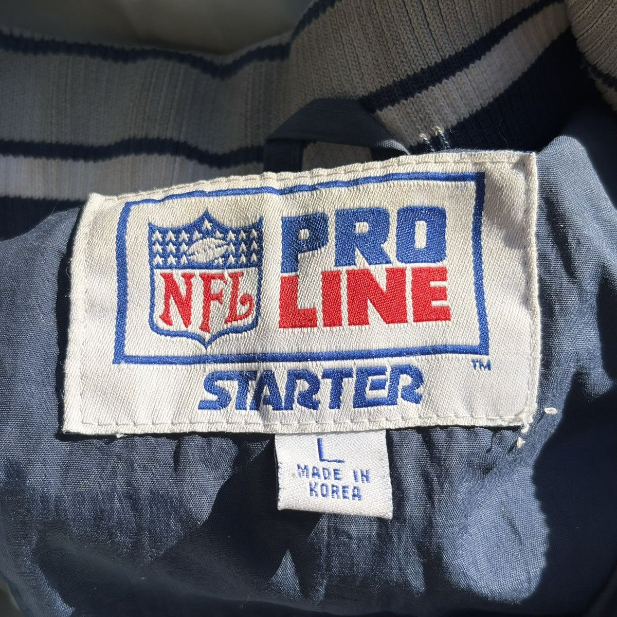 Starter Vintage Starter Dallas Cowboys NFL Pro Line Puffer Jacket Size US L / EU 52-54 / 3 - 3 Thumbnail
