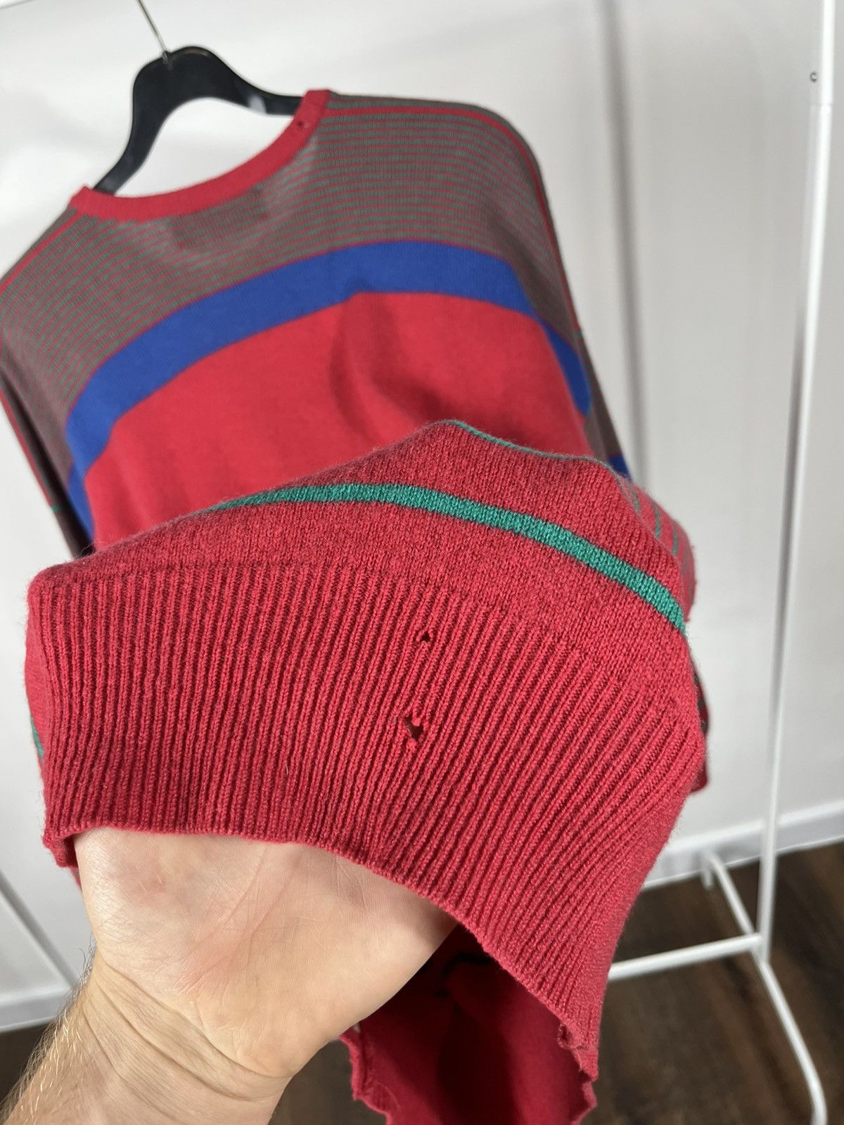 Lyle & Scott Vintage Lyle & Scott Golf Wool Sweater Made in Scotland Size US L / EU 52-54 / 3 - 16 Thumbnail