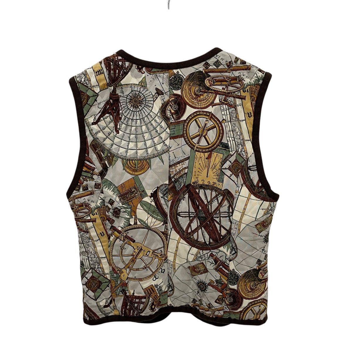 Japanese Brand Vintage Toshima Art Fullprint Vest Size M / US 6-8 / IT 42-44 - 10 Thumbnail