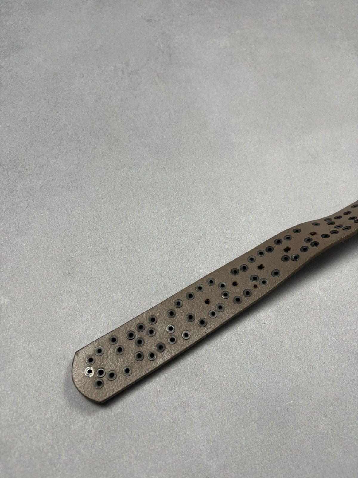 Hysteric Glamour Vintage Leather Belt Style Metal Parts Rhinestones Style Wit Size ONE SIZE - 11 Thumbnail