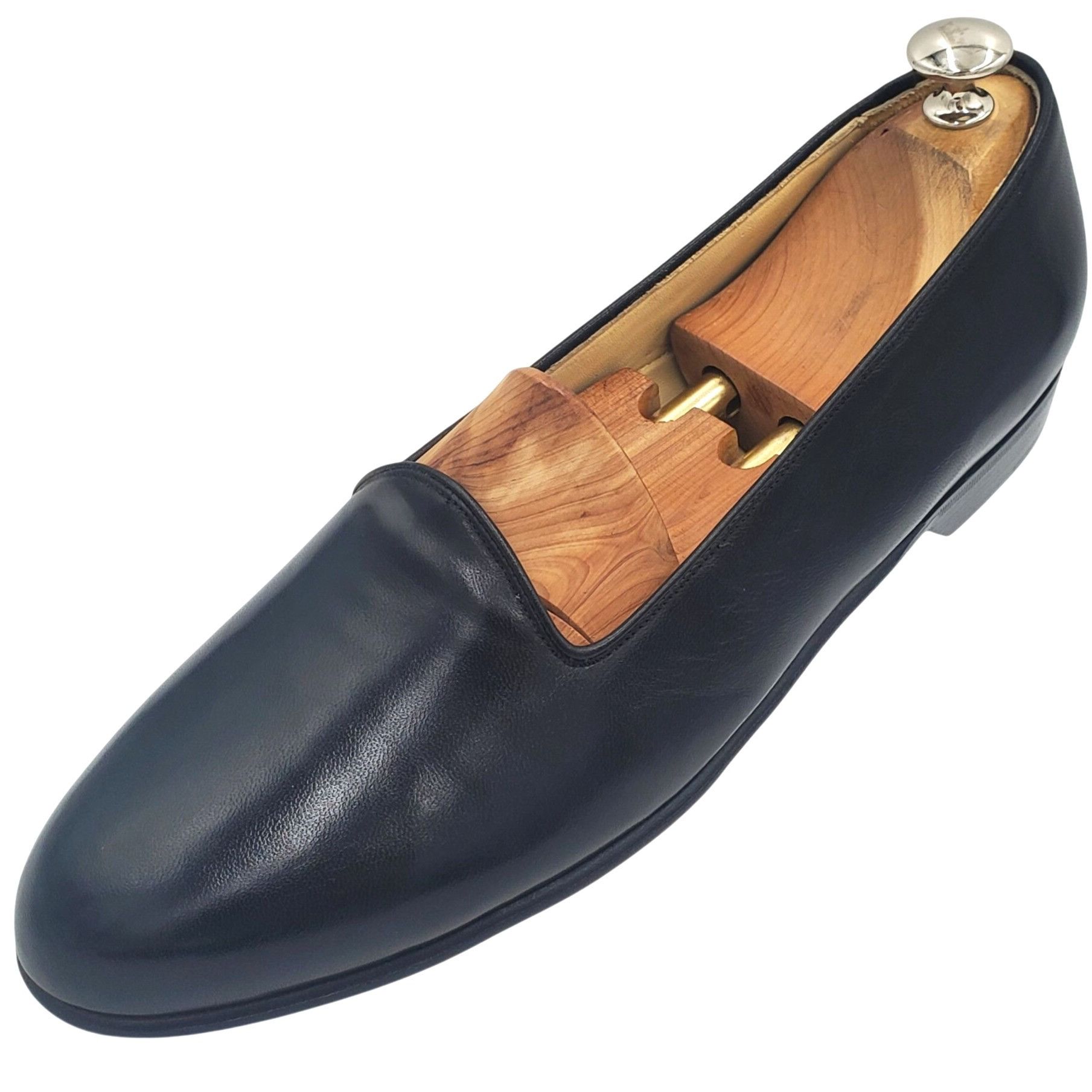 Cole Haan New Bragano Cole Haan Men size 10 Black Calf Leather loafer Size US 10 / EU 43 - 6 Thumbnail