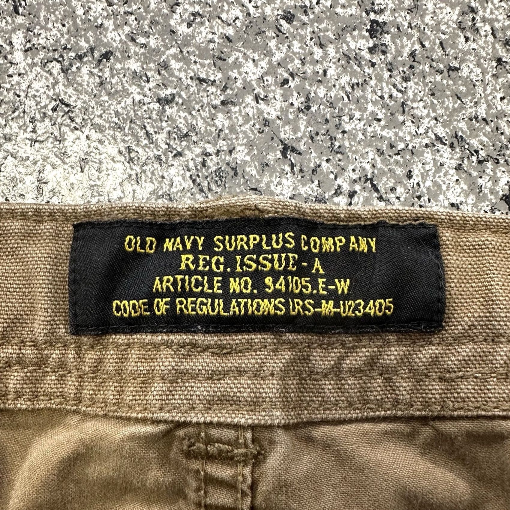 Orvis OLD NAVY Surplus Cargo Pants Mens 46x30 Brown Vintage Cargo Pants Mens 46 30 Brown Size US 38 / EU 54 - 4 Thumbnail