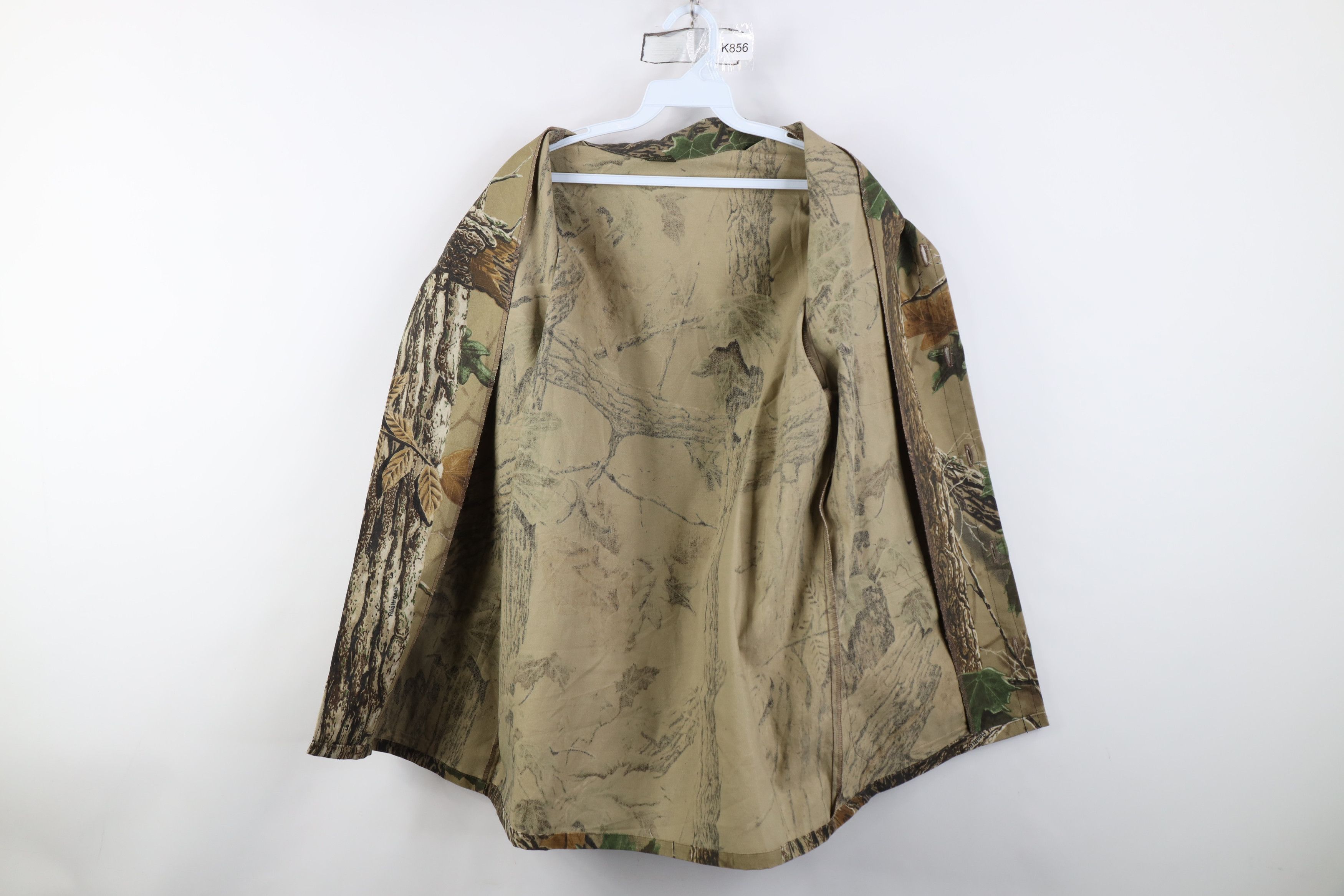 Vintage Vintage 90s Streetwear Camouflage Full Button Jacket USA Size US M / EU 48-50 / 2 - 10 Thumbnail
