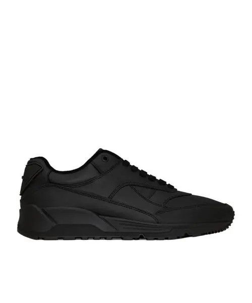 Saint Laurent Paris oc11z0526 818135 Bump Sneakers in Smooth Leather in Black Size US 7 / EU 40 - 1 Thumbnail