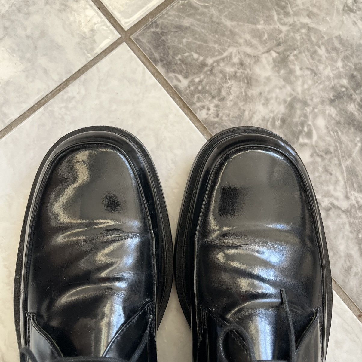Hugo Boss Vintage Platform Leather Hugo Boss Boots Underground Look Size US 9 / EU 42 - 8 Thumbnail