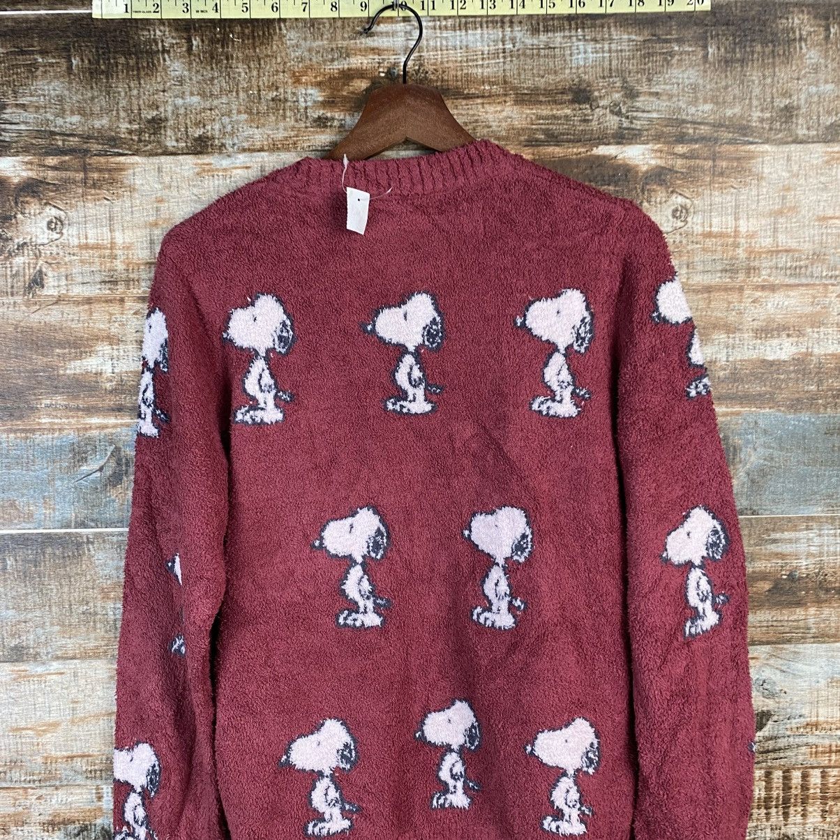 Peanuts DL Peanuts Pique Red Knitwear sweatshirt #C1059 Size M / US 6-8 / IT 42-44 - 14 Thumbnail
