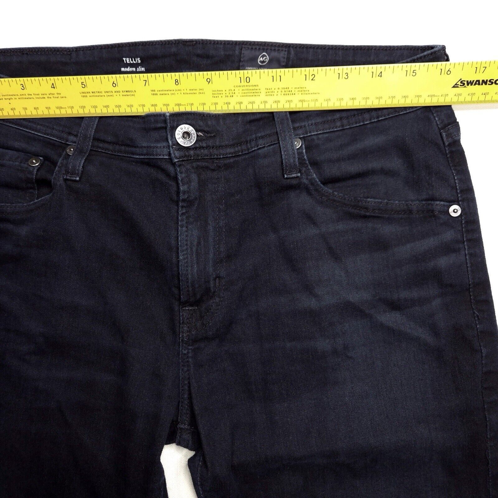 AG Adriano Goldschmied AG Adriano Goldschmied Jeans Tellis Modern Slim Mens 32x33 Size US 32 / EU 48 - 5 Thumbnail