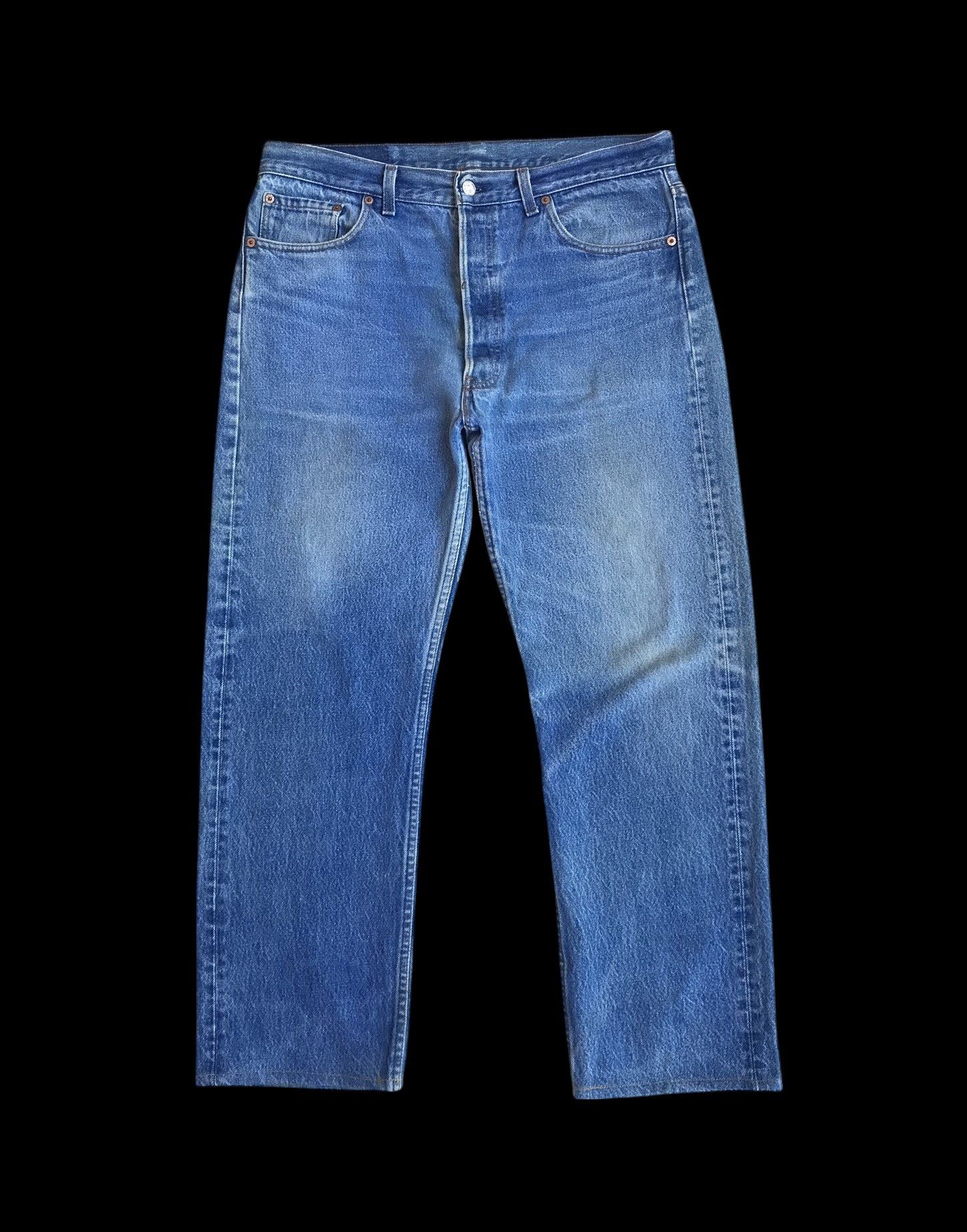 Levi's Vintage 1992 Levis 501xx lightwash dirty jean W34x27 USA Size US 34 / EU 50 - 3 Thumbnail