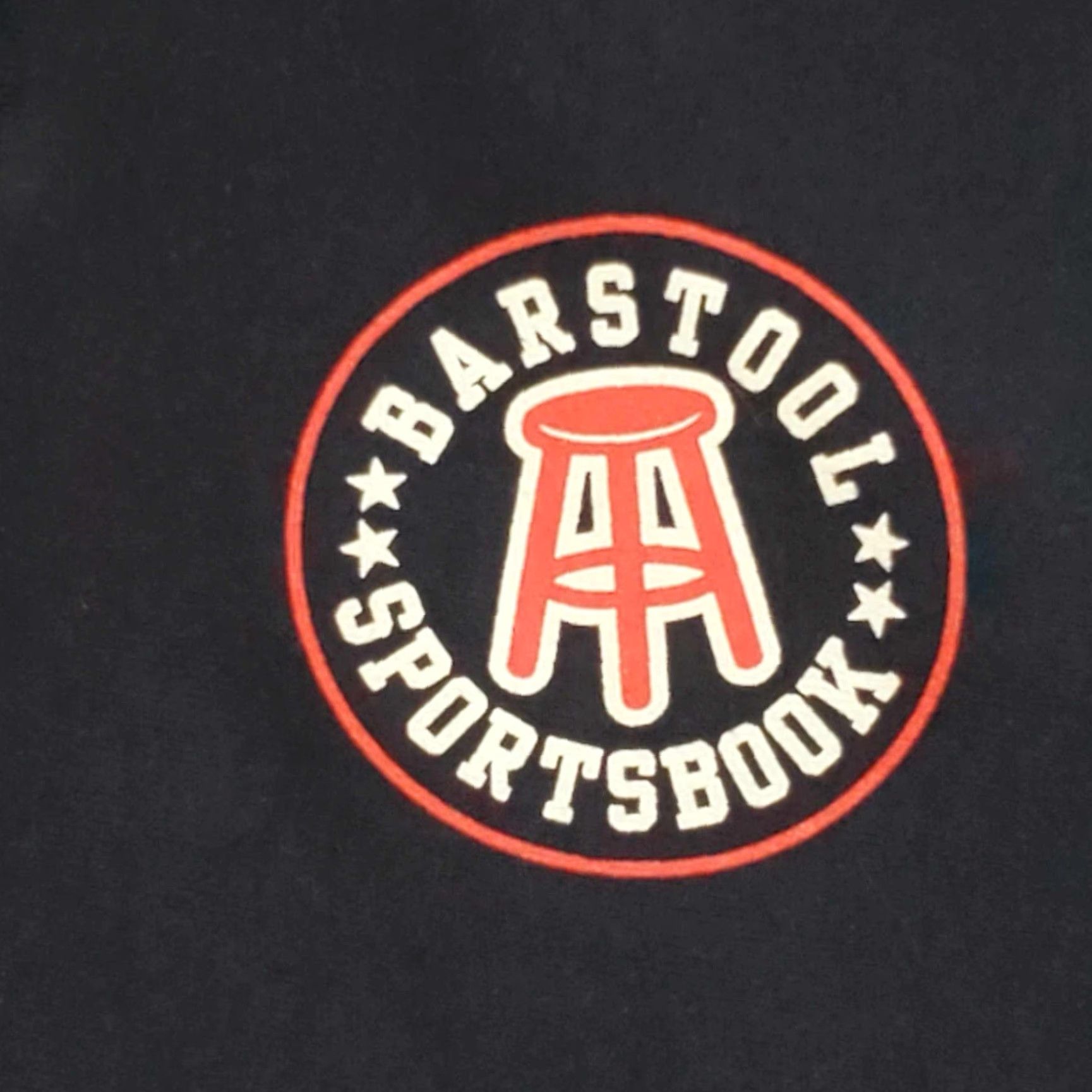 Vintage Barstool Sportsbook Hoodie Mens XL Navy Blue Positive Vibes Only Pullover Size US XL / EU 56 / 4 - 2 Thumbnail