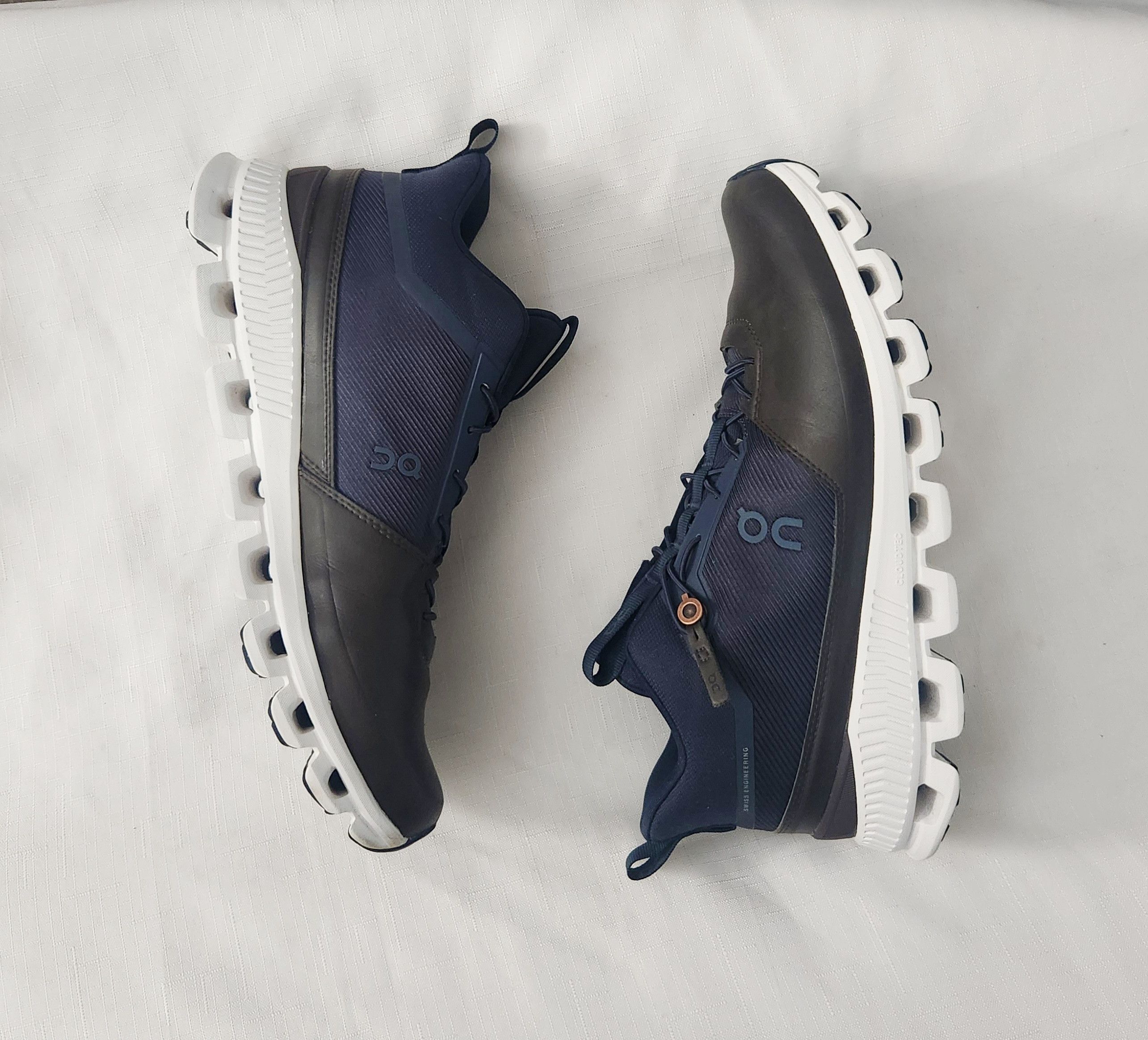 On On Running Cloud Hi Ink Brown Navy Blue Men's SZ 10 sneaker Size US 10 / EU 43 - 13 Thumbnail