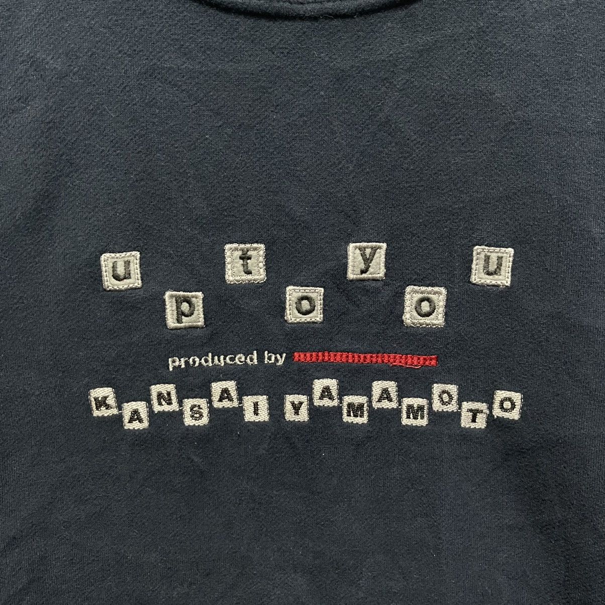 Kansai Yamamoto Early 2000s Kansai Yamamoto “Up to You” Graphic Sweatshirt Size US M / EU 48-50 / 2 - 3 Thumbnail