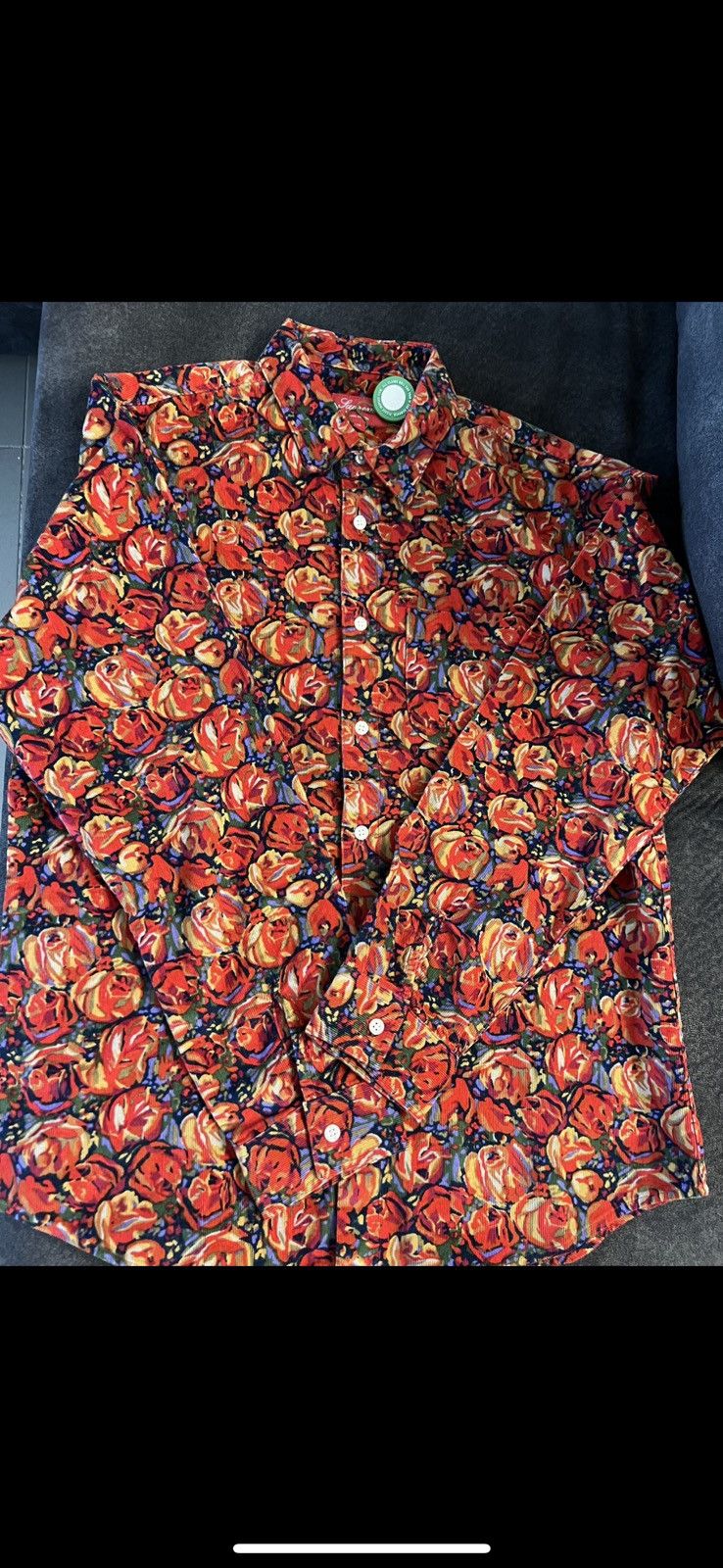 Supreme Supreme Roses Button Up | Grailed