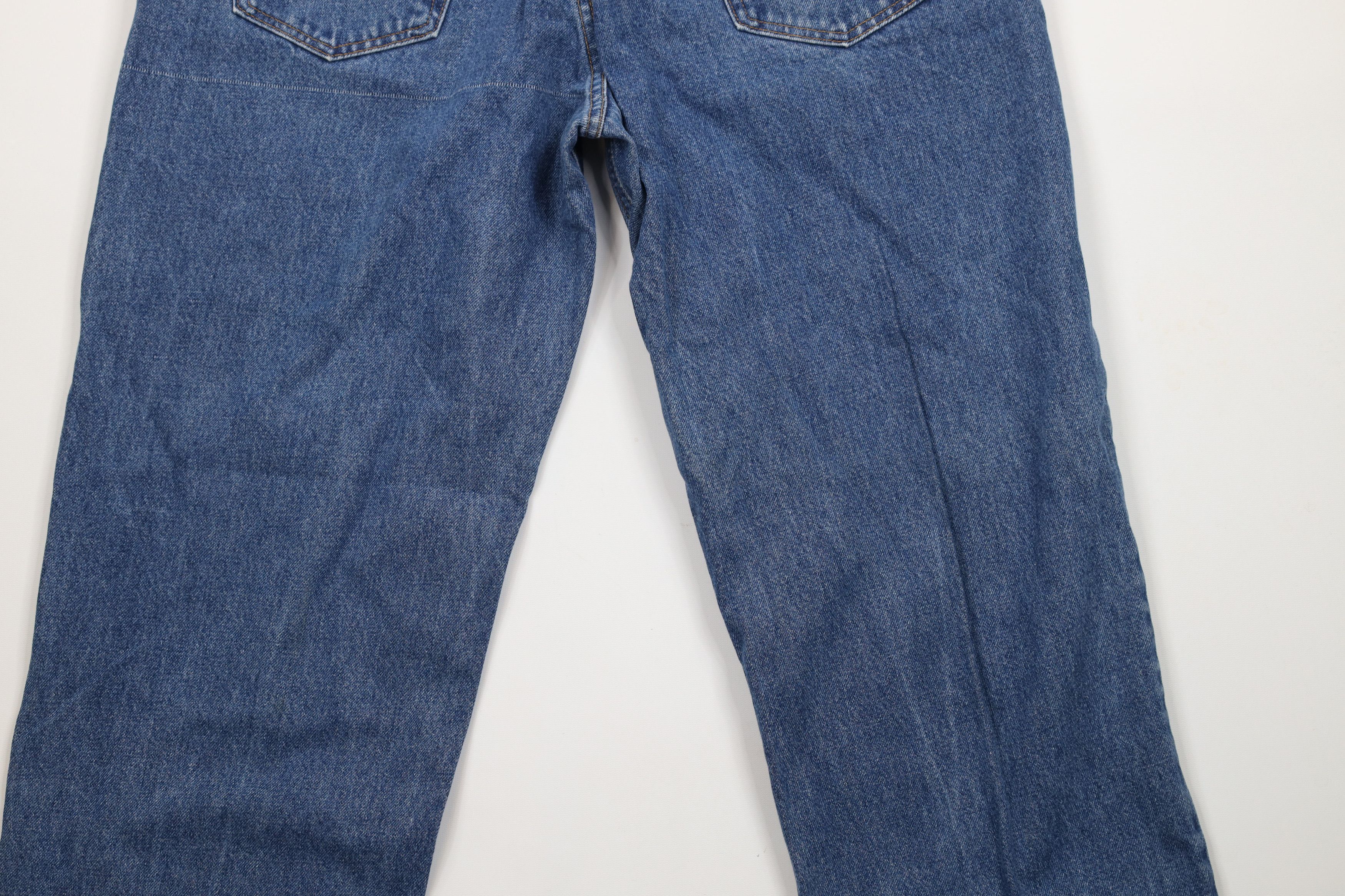 Vintage Vintage 90s Streetwear Baggy Fit Wide Leg Denim Jeans Blue Size US 40 / EU 56 - 11 Thumbnail