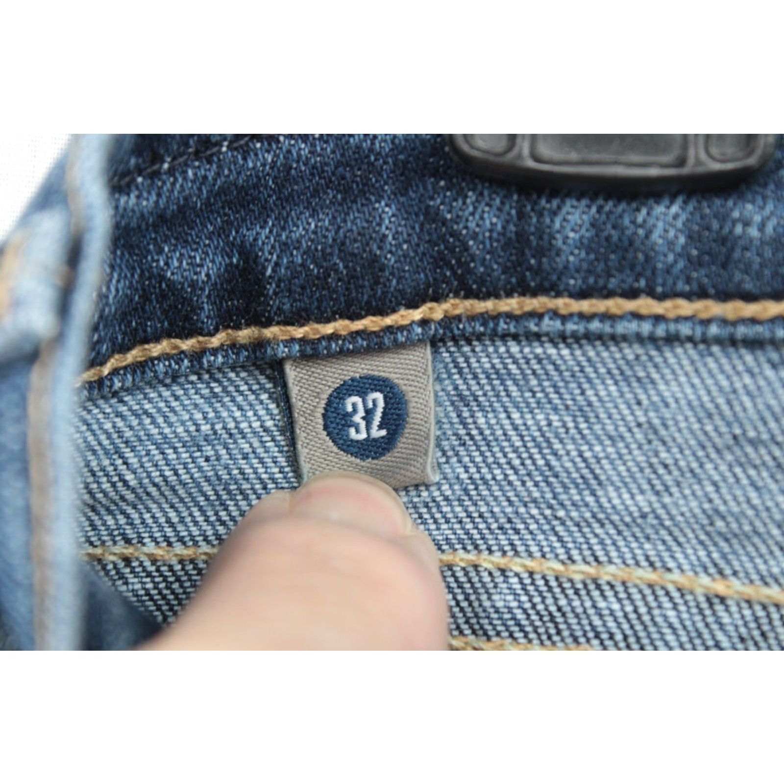 Citizens Of Humanity CITIZENS OF HUMANITY Ava Jeans Women's 34 x 32 Low Rise Straight Stretch Blue Denim Bohemian Size 34" / US 12 / IT 48 - 4 Thumbnail